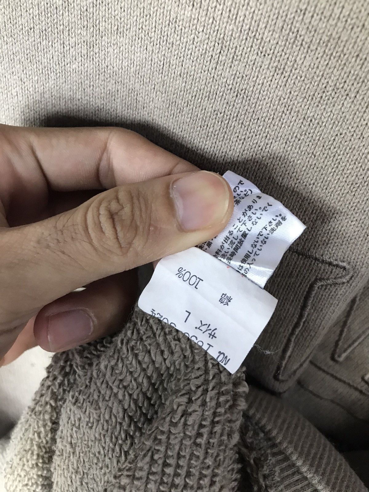 Vintage Chaps Ralph Lauren Big Logo Embroidery Sweatshirt