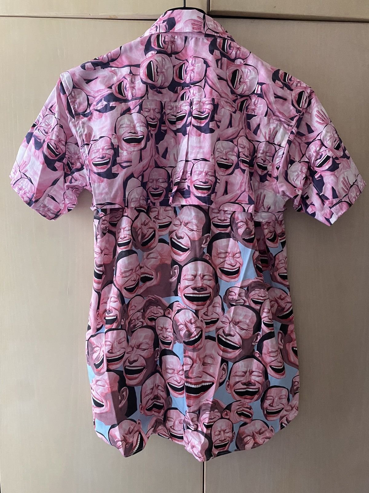 Comme des garçons shirt x Yue Minjun shirt