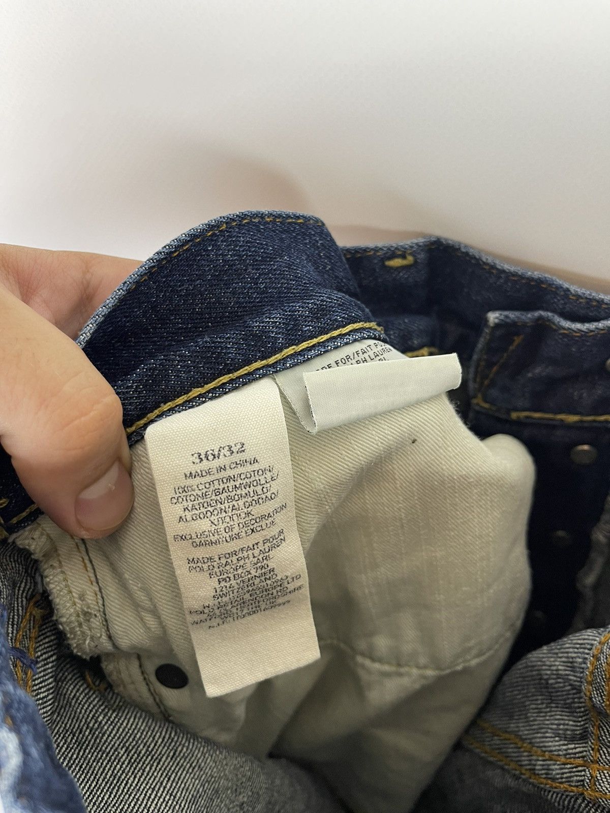 Denim & Supply Ralph Lauren Denim & Supply Ralph Lauren indigo blue denim jeans pants Size US 36 / EU 52 - 12 Thumbnail