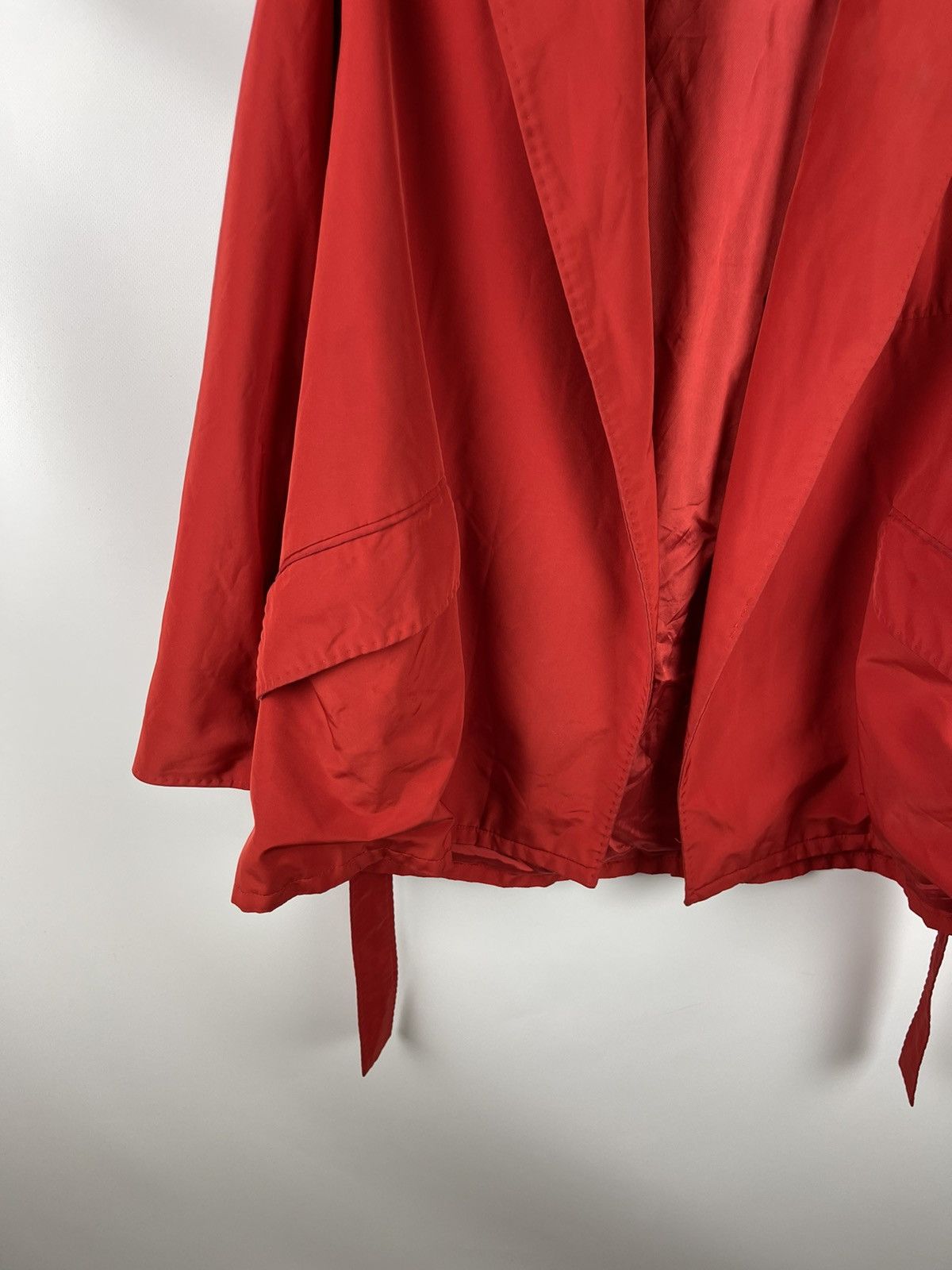 Max Mara MaxMara red light coat belted trench blazer jacket wmns Size L / US 10 / IT 46 - 3 Thumbnail