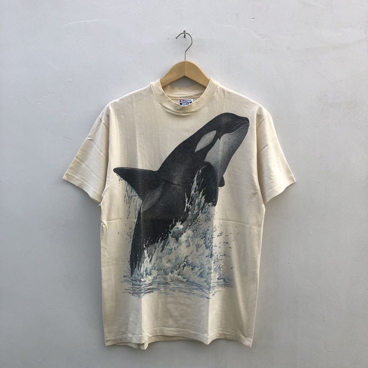 Vintage Vintage animal (orca killer) tshirt Size US L / EU 52-54 / 3 - 1 Thumbnail