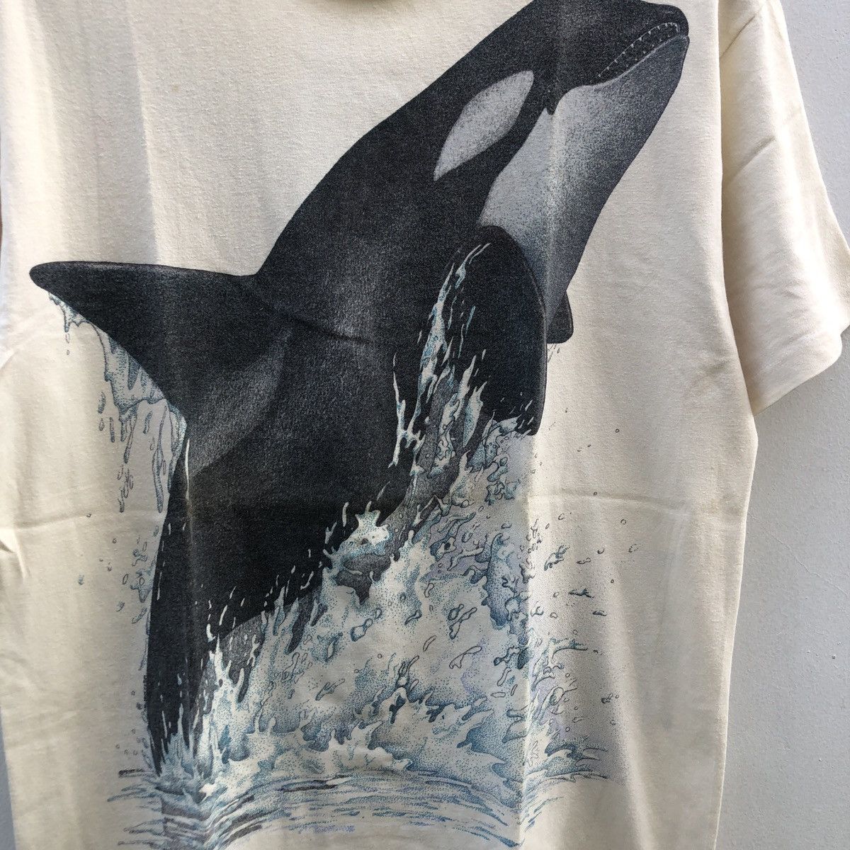 Vintage Vintage animal (orca killer) tshirt Size US L / EU 52-54 / 3 - 2 Thumbnail