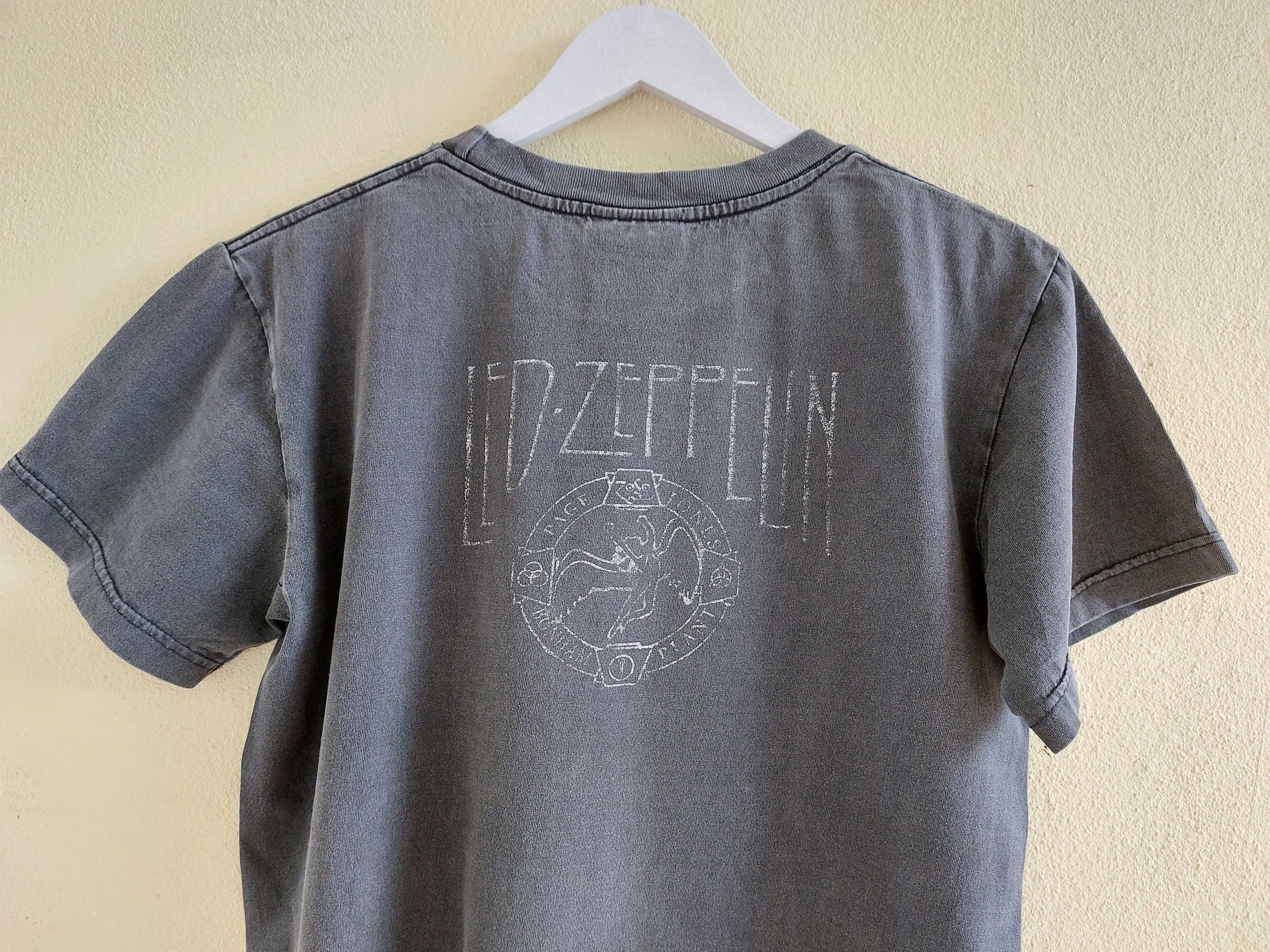 Led Zeppelin LED ZEPPELIN vintage 90's t-shirt made in USA by SOLID ROCK Size US S / EU 44-46 / 1 - 5 Thumbnail