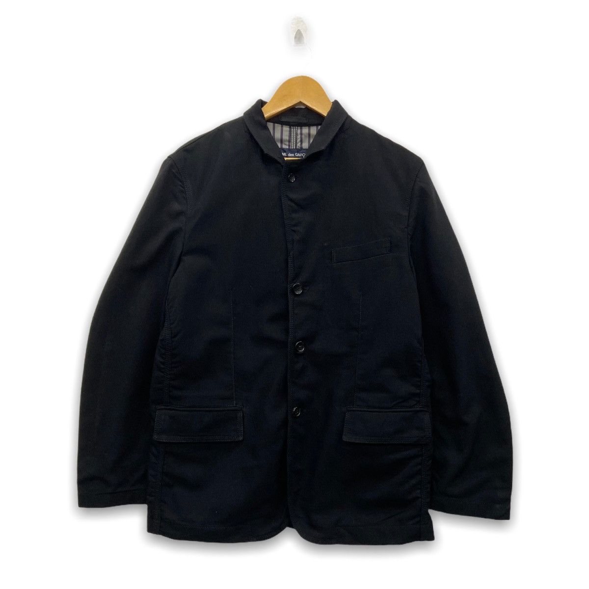 Comme des Garcons Homme × Japanese Brand × Rei Kawakubo Rare!! COMME DES GARCONS HOMME blazer AD 2005 Size 38S - 1 Thumbnail