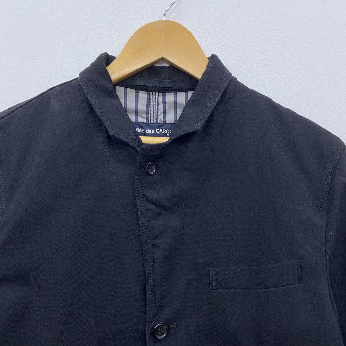 Comme des Garcons Homme × Japanese Brand × Rei Kawakubo Rare!! COMME DES GARCONS HOMME blazer AD 2005 Size 38S - 3 Thumbnail