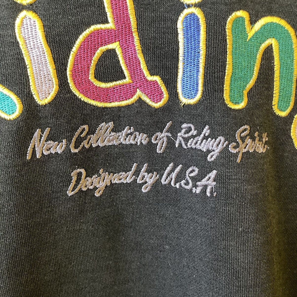 Vintage New Collection Of Riding Spirit Crewneck Sweatshirt Size L Size US M / EU 48-50 / 2 - 6 Thumbnail