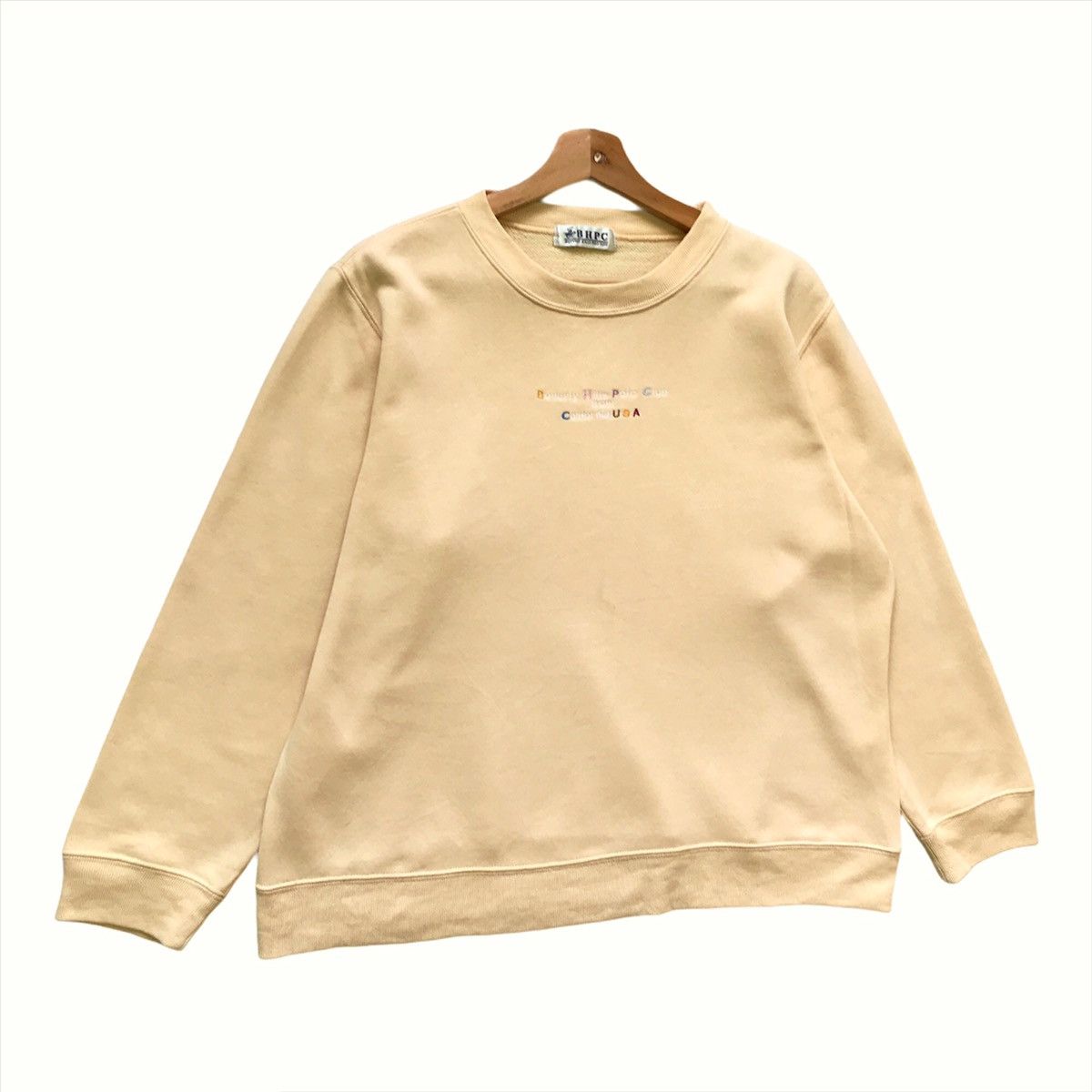 Beverly Hills Polo Club Beverly Hills Polo Club Crewneck Sweatshirt Size M Size US M / EU 48-50 / 2 - 2 Thumbnail