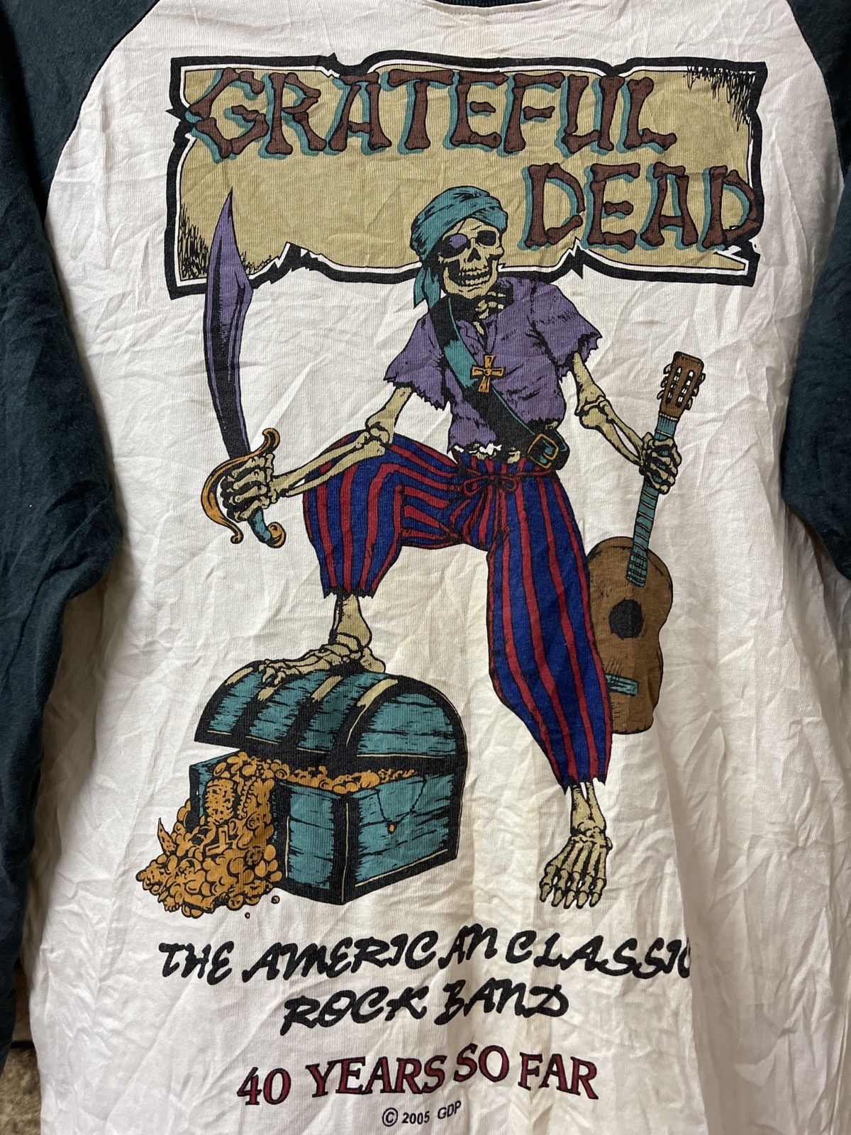 Band Tees Y2K GRATEFUL DEAD 40 YEARS ANNIVERSARY VERY RARE Size US L / EU 52-54 / 3 - 2 Thumbnail