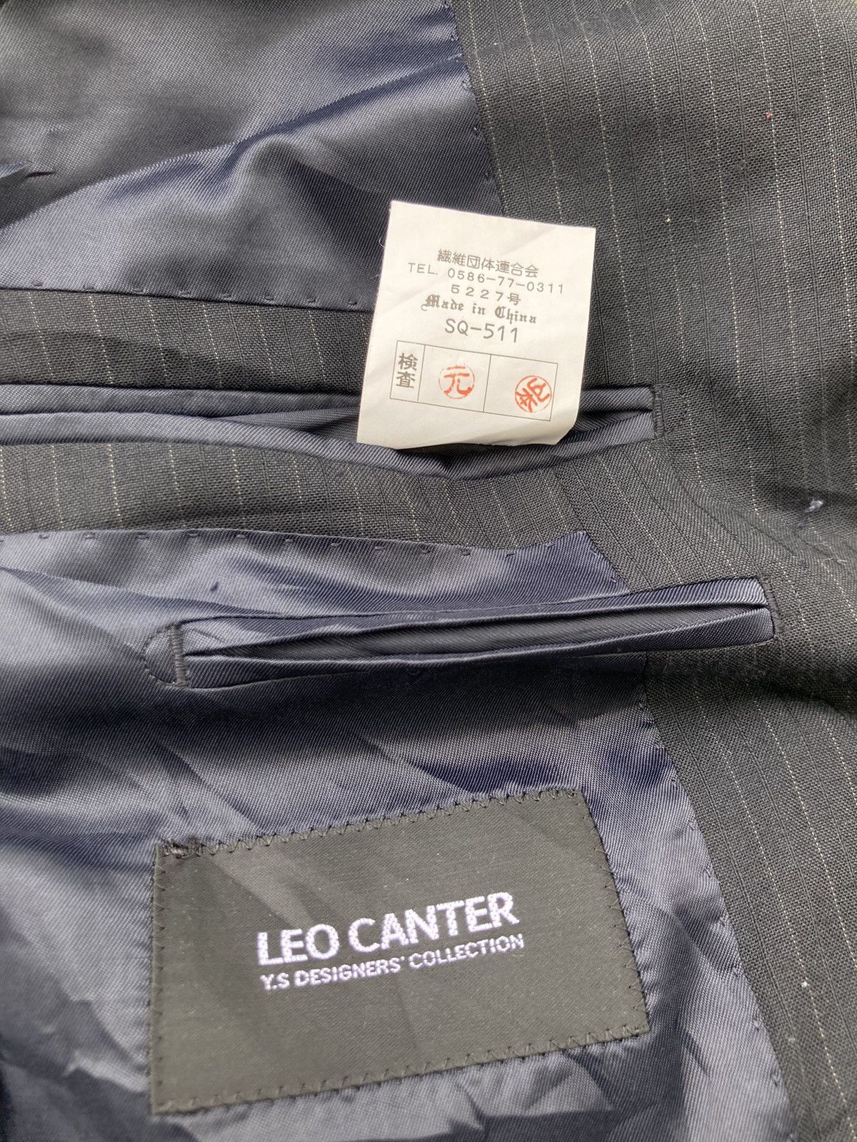 Japanese Brand × Yohji Yamamoto YOHJI YAMAMOTO LEO CANTER BLAZER JACKET Size US M / EU 48-50 / 2 - 8 Thumbnail