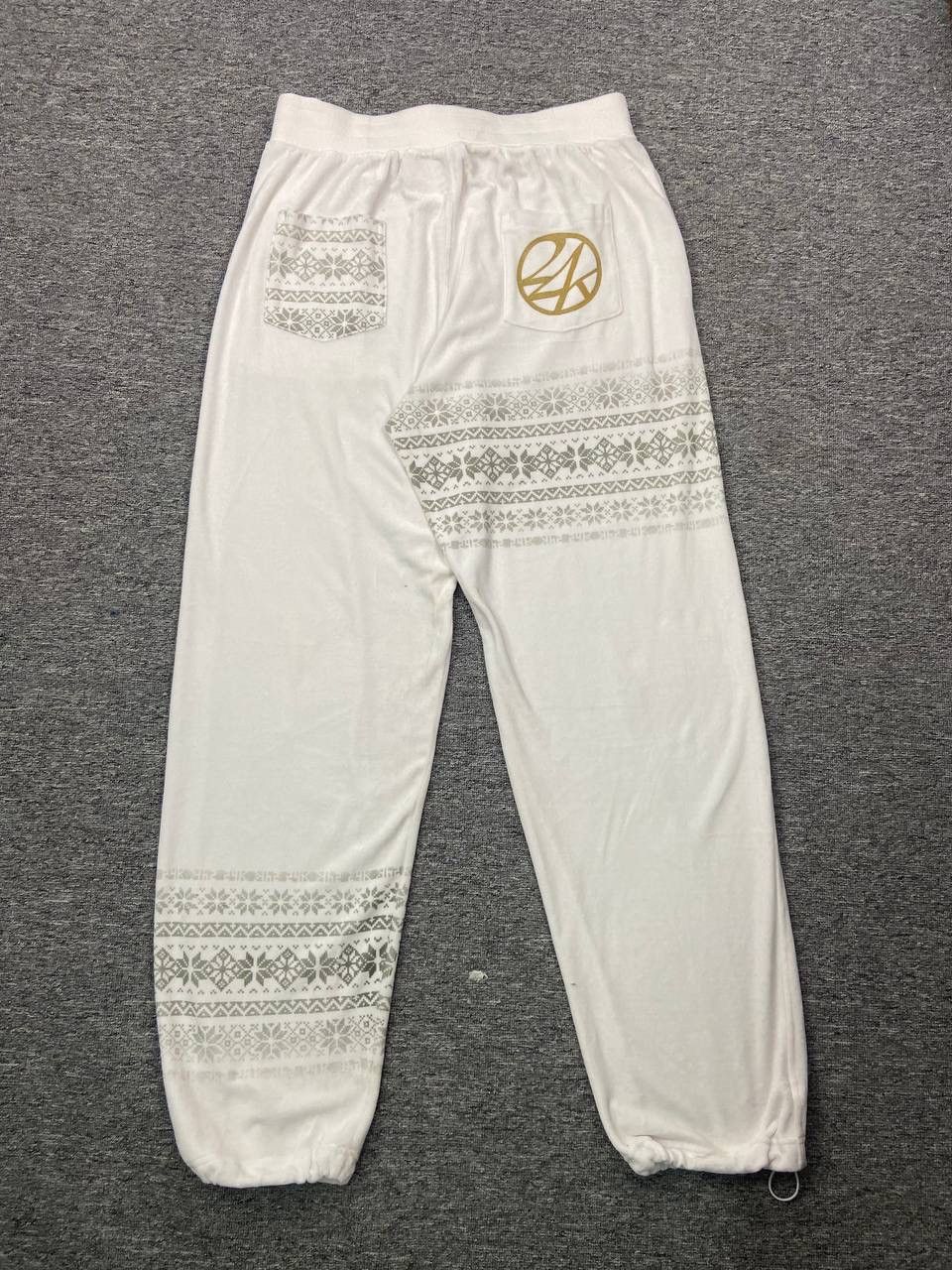 Japanese Brand Vintage 24 karats sweatpants native navajo style fits all Size US 36 / EU 52 - 2 Thumbnail