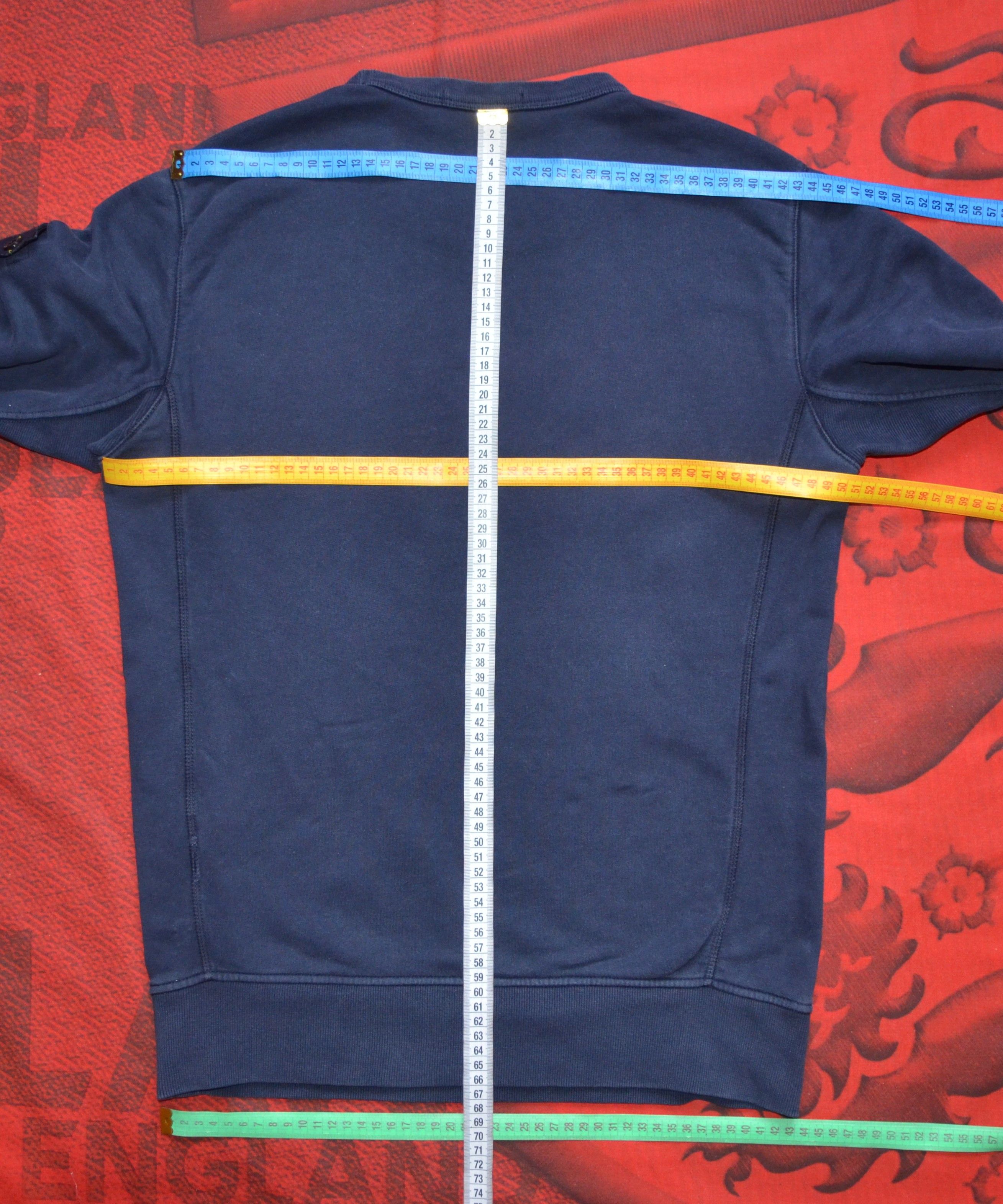 Stone Island Stone Island Men's Sweatshirt 100% Cotton Navy S Authentic Size US S / EU 44-46 / 1 - 13 Thumbnail