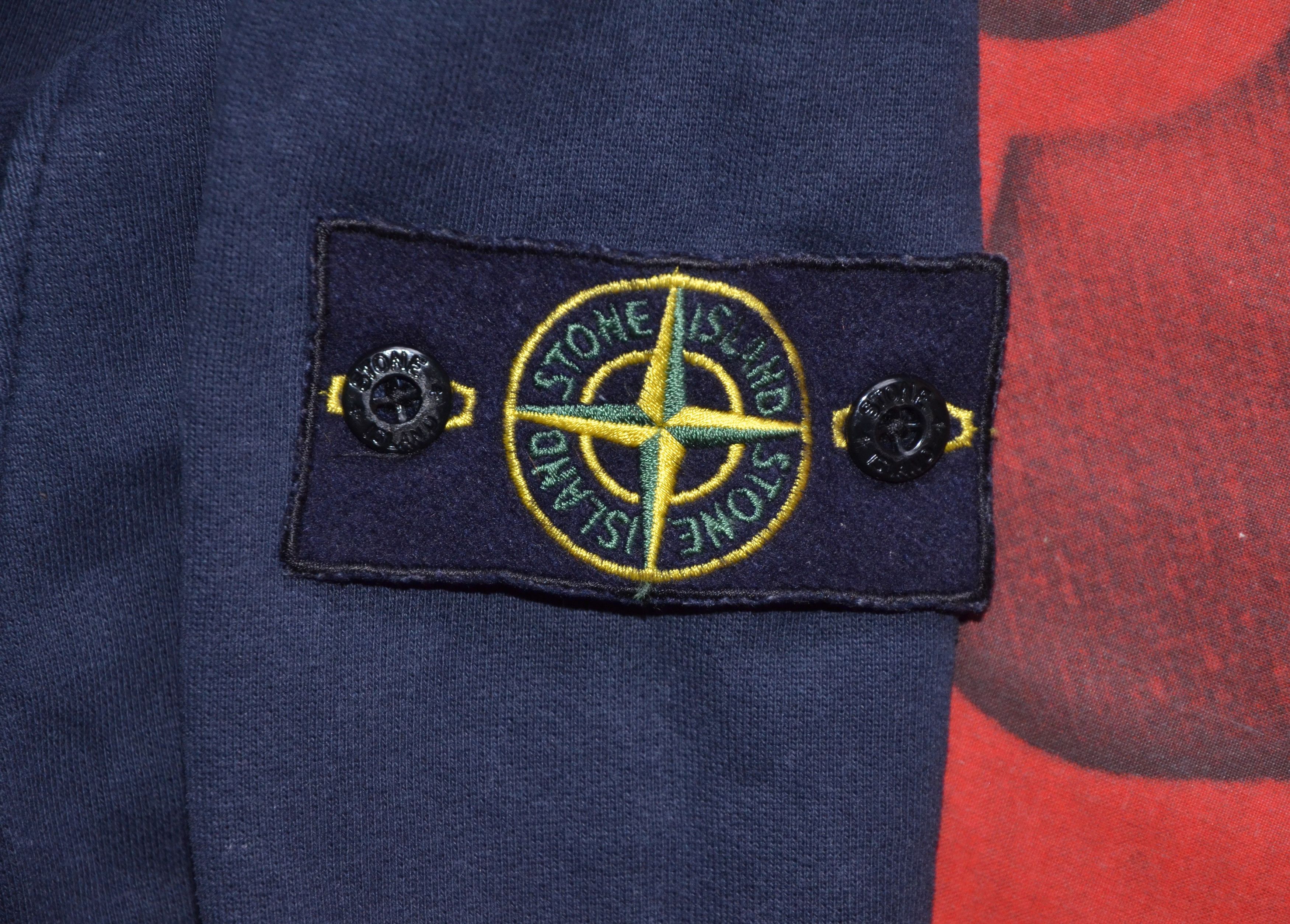 Stone Island Stone Island Men's Sweatshirt 100% Cotton Navy S Authentic Size US S / EU 44-46 / 1 - 17 Thumbnail
