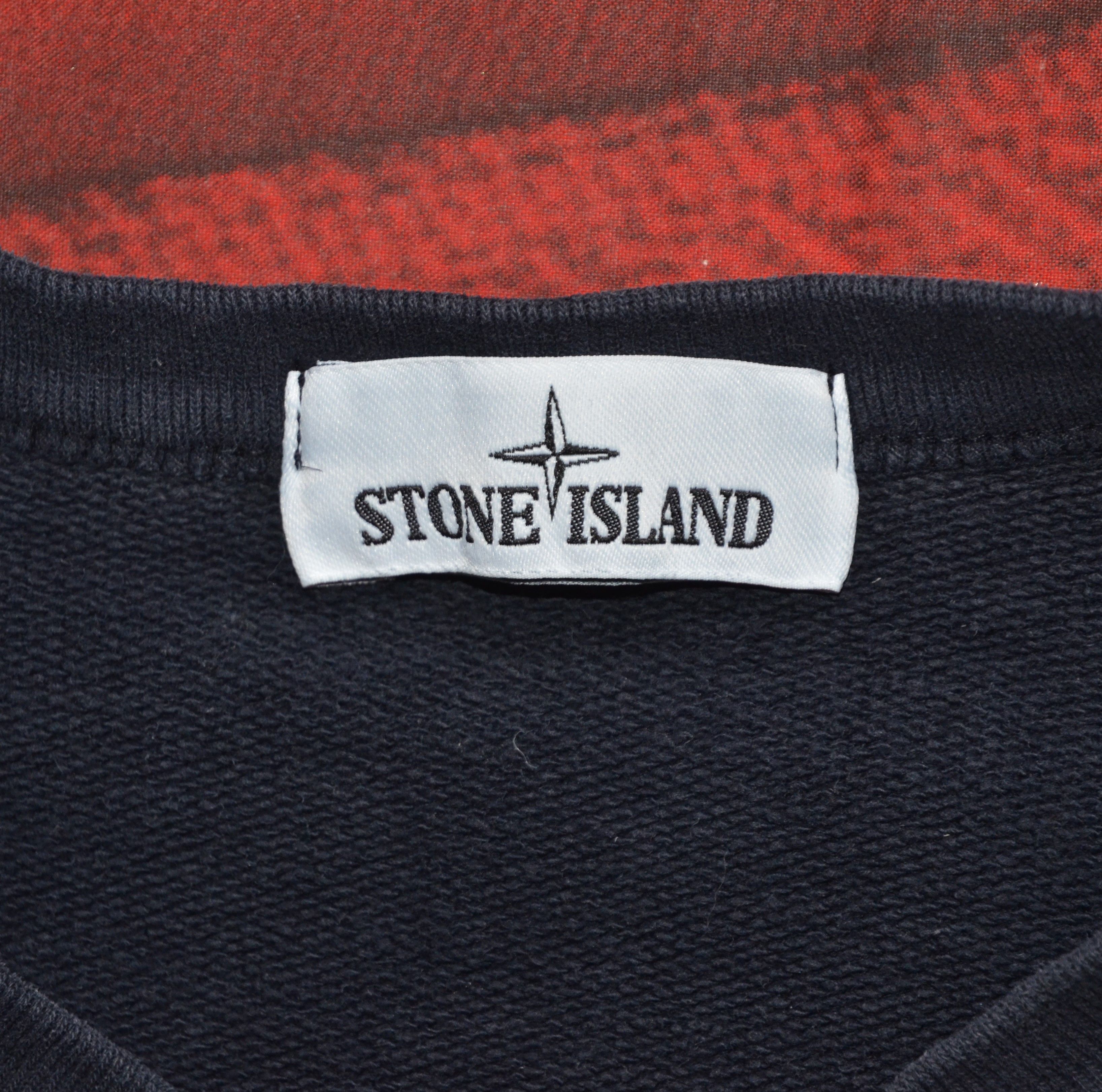 Stone Island Stone Island Men's Sweatshirt 100% Cotton Navy S Authentic Size US S / EU 44-46 / 1 - 20 Thumbnail