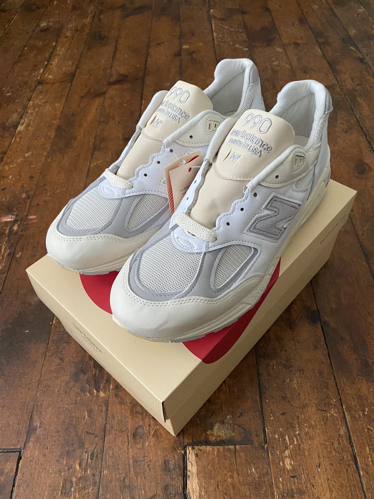 Aime Leon Dore × New Balance New Balance Made in USA 990v2 designed by Teddy Santis Size US 11 / EU 44 - 4 Thumbnail