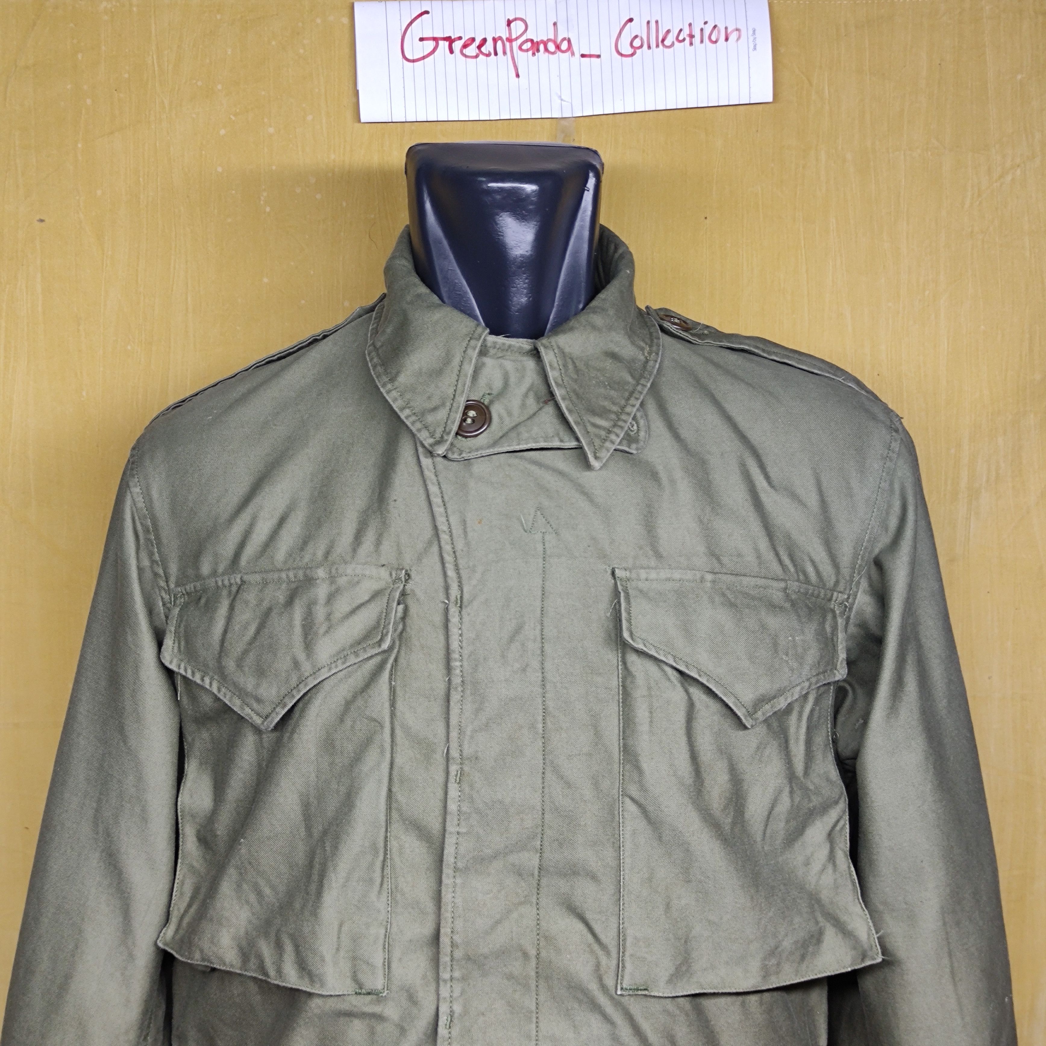 Vintage Vintage World War II US Army M-1943 field jacket. Size US L / EU 52-54 / 3 - 3 Thumbnail