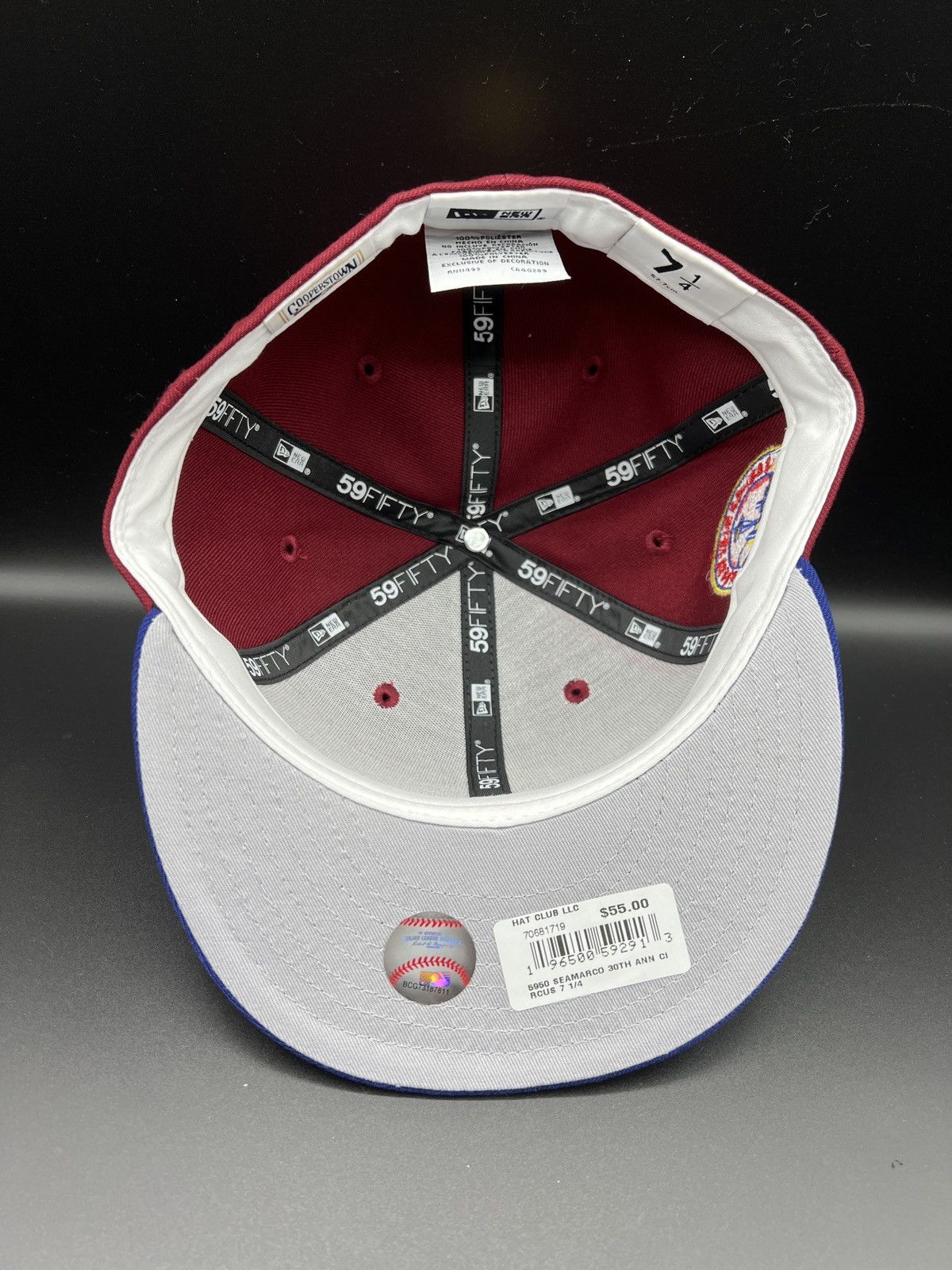 New buy Era Hat Club Seattle Mariners Sangria 7 3/8