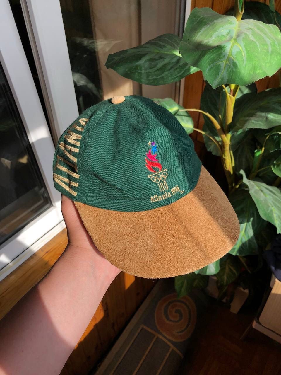 USA Olympics × Vintage USA Olympic Games Vintage Cap Hat Atlanta 1996 Size ONE SIZE - 2 Thumbnail