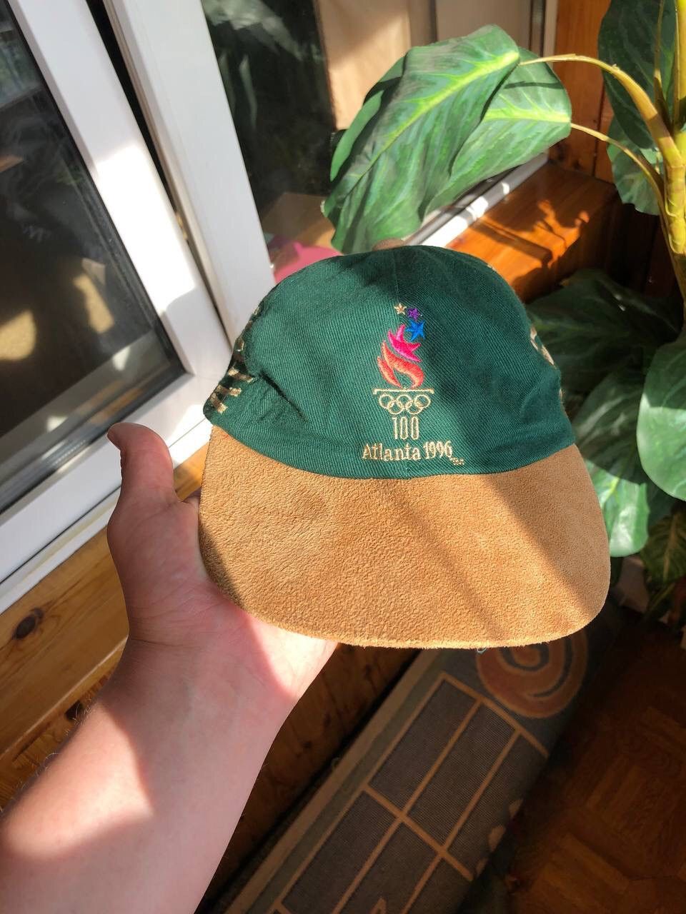 USA Olympics × Vintage USA Olympic Games Vintage Cap Hat Atlanta 1996 Size ONE SIZE - 5 Thumbnail