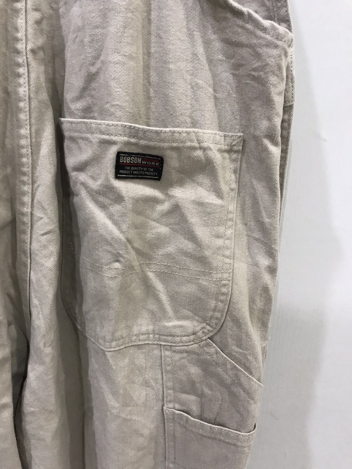 Vintage 🔥FOR W34-W35🔥BOBSON USA Light Overall Size US 37 - 8 Thumbnail