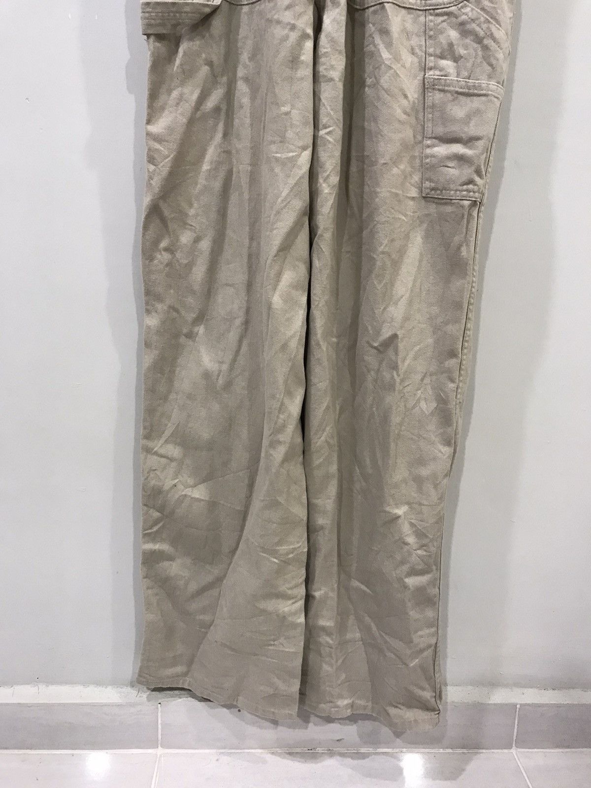 Vintage 🔥FOR W34-W35🔥BOBSON USA Light Overall Size US 37 - 9 Thumbnail
