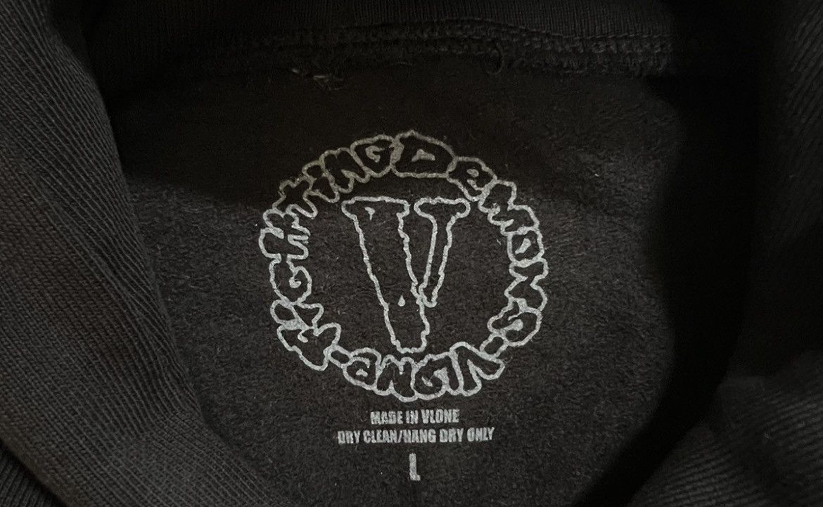Vlone Vlone x Juice Wrld Fighting Demons Hoodie Size US L / EU 52-54 / 3 - 3 Thumbnail