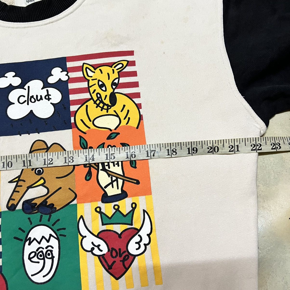 Jean Charles De Castelbajac × Vintage Jean Charles de Castelbajac Sweatshirt Big Logo Size US M / EU 48-50 / 2 - 8 Thumbnail