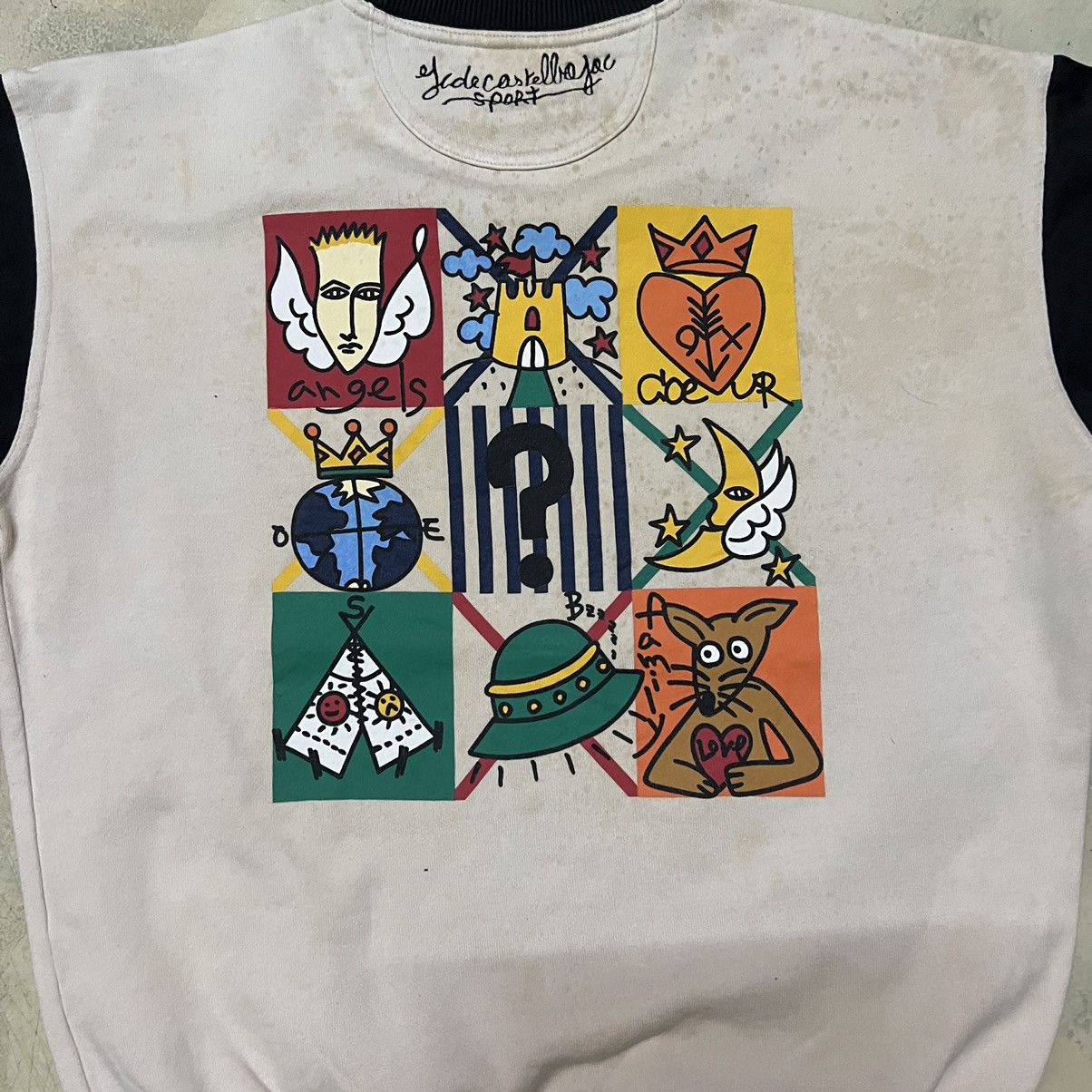 Jean Charles De Castelbajac × Vintage Jean Charles de Castelbajac Sweatshirt Big Logo Size US M / EU 48-50 / 2 - 12 Thumbnail