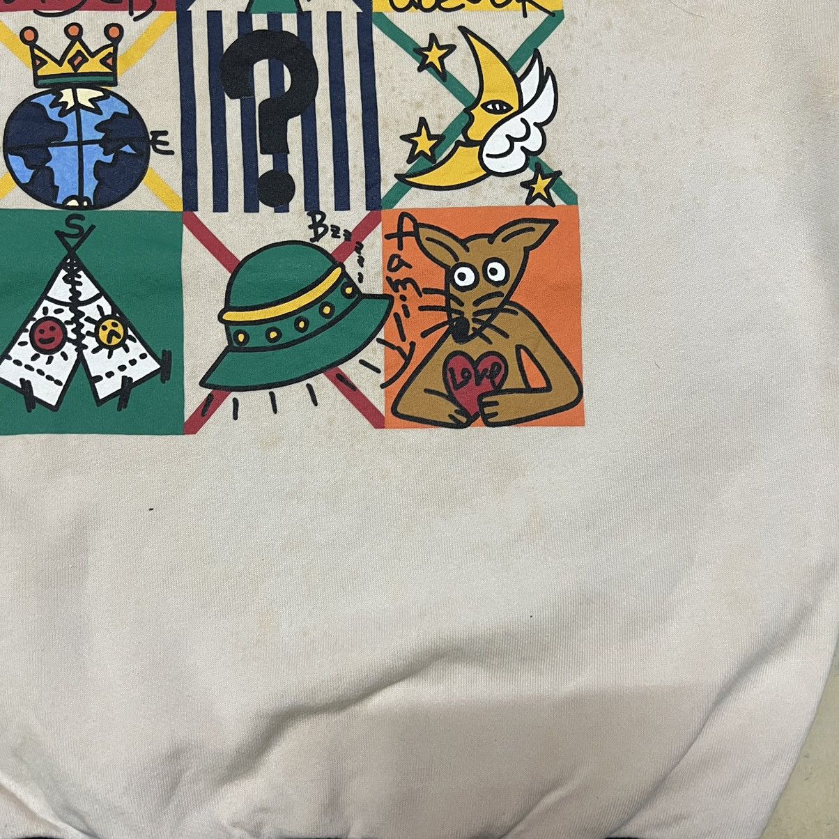 Jean Charles De Castelbajac × Vintage Jean Charles de Castelbajac Sweatshirt Big Logo Size US M / EU 48-50 / 2 - 15 Thumbnail