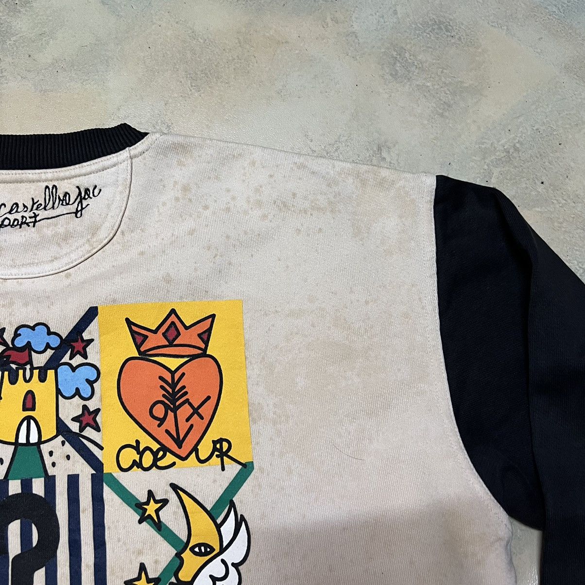 Jean Charles De Castelbajac × Vintage Jean Charles de Castelbajac Sweatshirt Big Logo Size US M / EU 48-50 / 2 - 13 Thumbnail