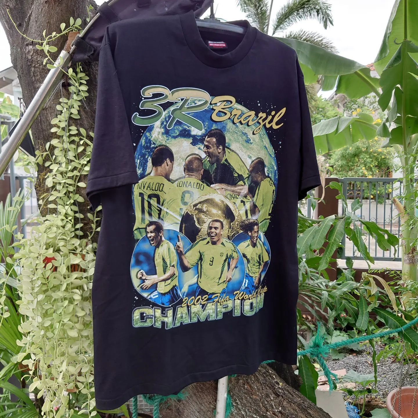 Other Brazil world cup 2022 football team 3Rs bootleg T-shirt | Grailed