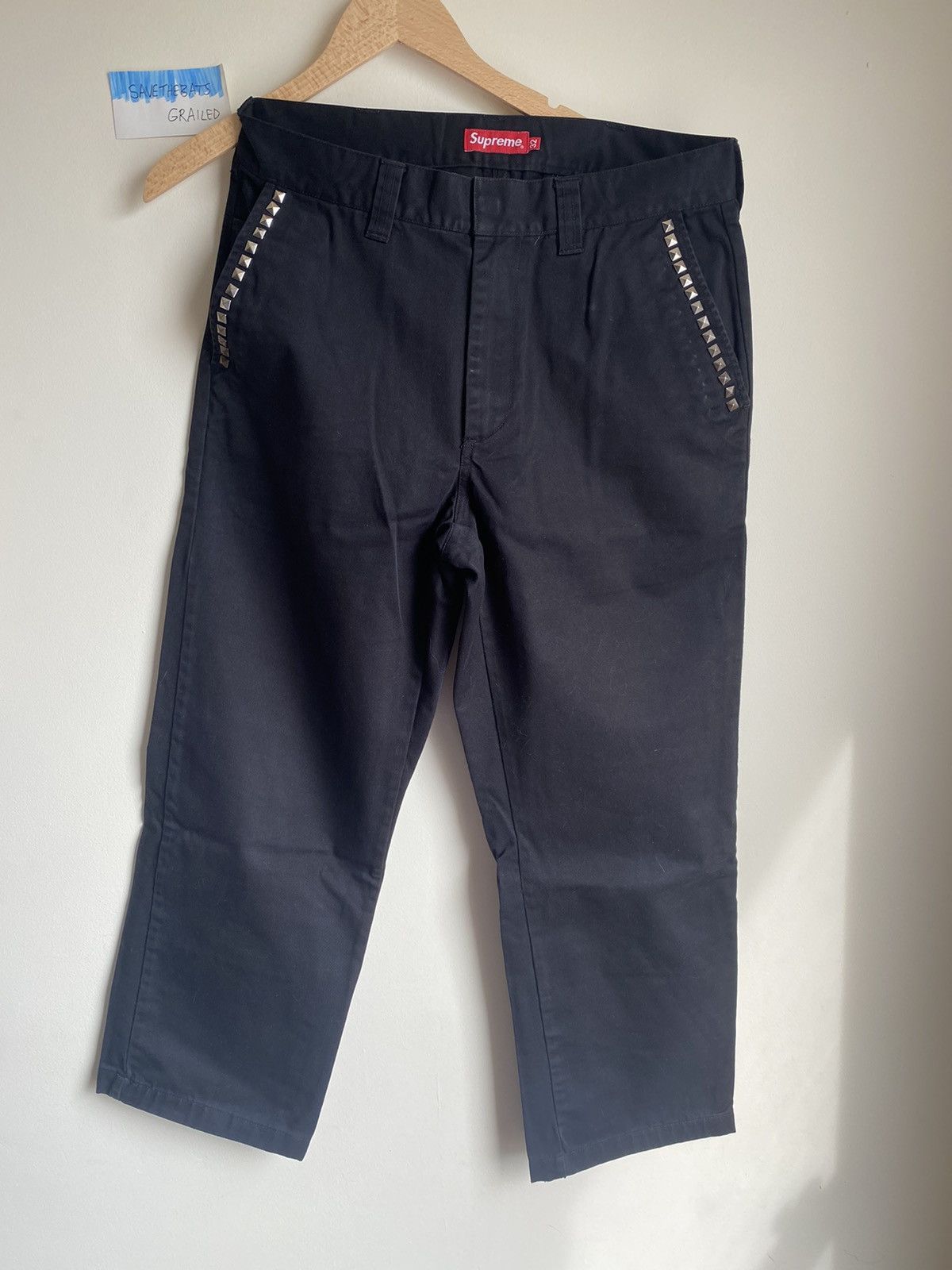 パンツ 32 supreme Studded Work Pant Black Supreme Studded Work Pant (FW20) - $148