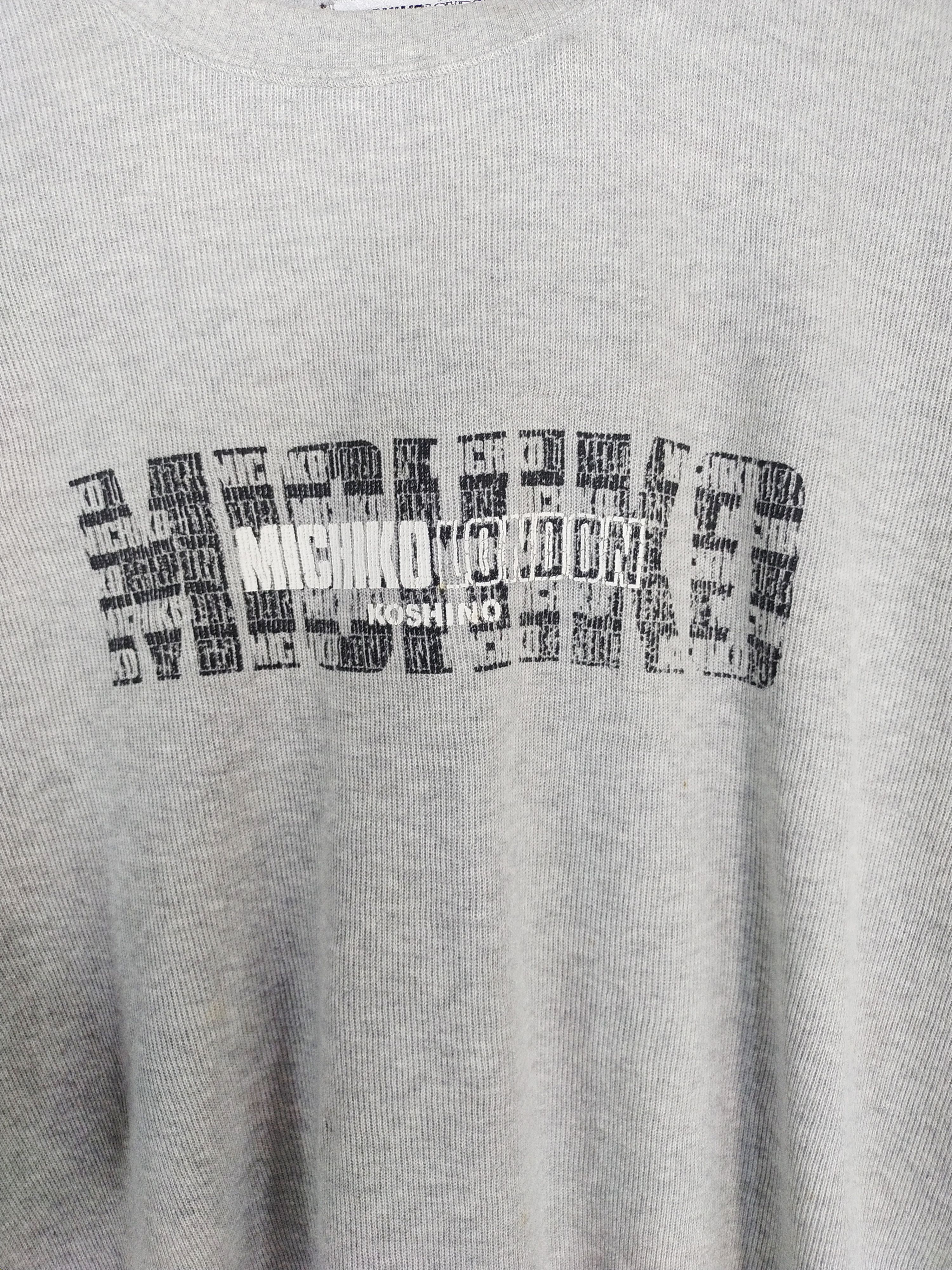 Michiko Koshino London Michiko London Koshino gray sweatshirt #S072 Size US M / EU 48-50 / 2 - 4 Thumbnail
