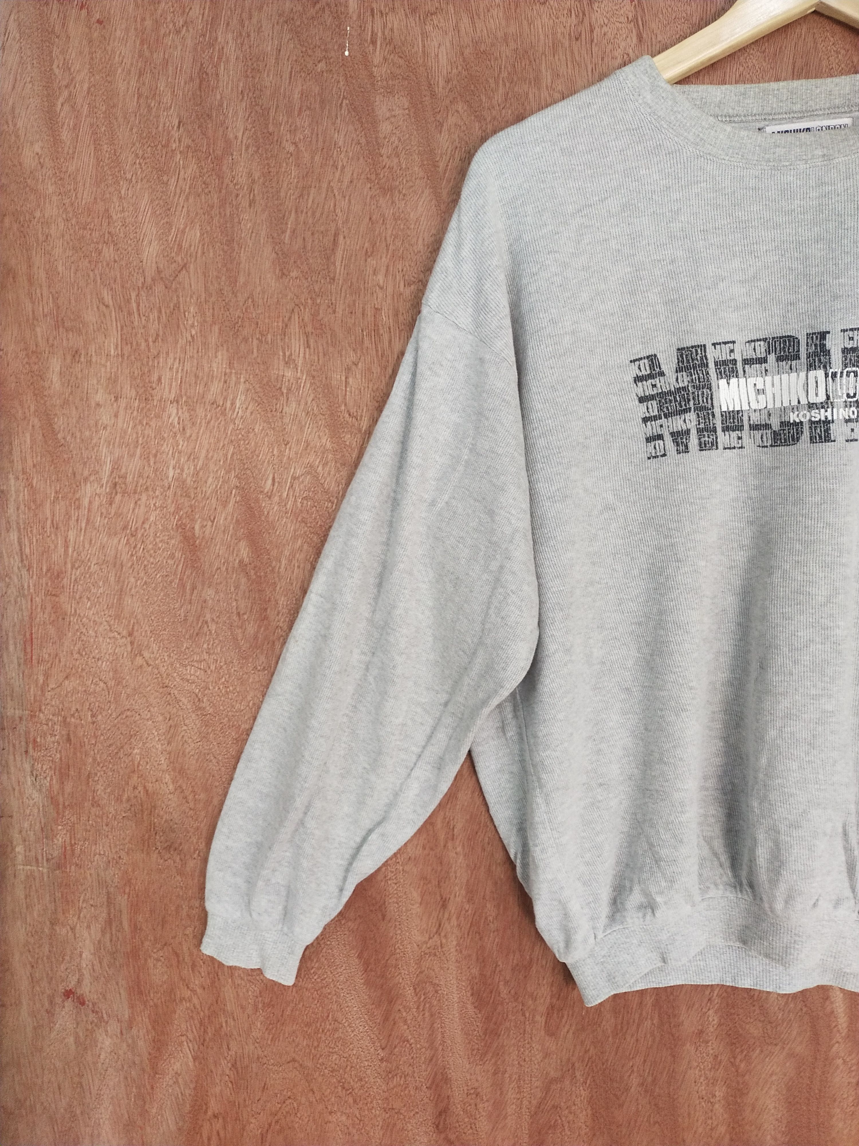 Michiko Koshino London Michiko London Koshino gray sweatshirt #S072 Size US M / EU 48-50 / 2 - 5 Thumbnail