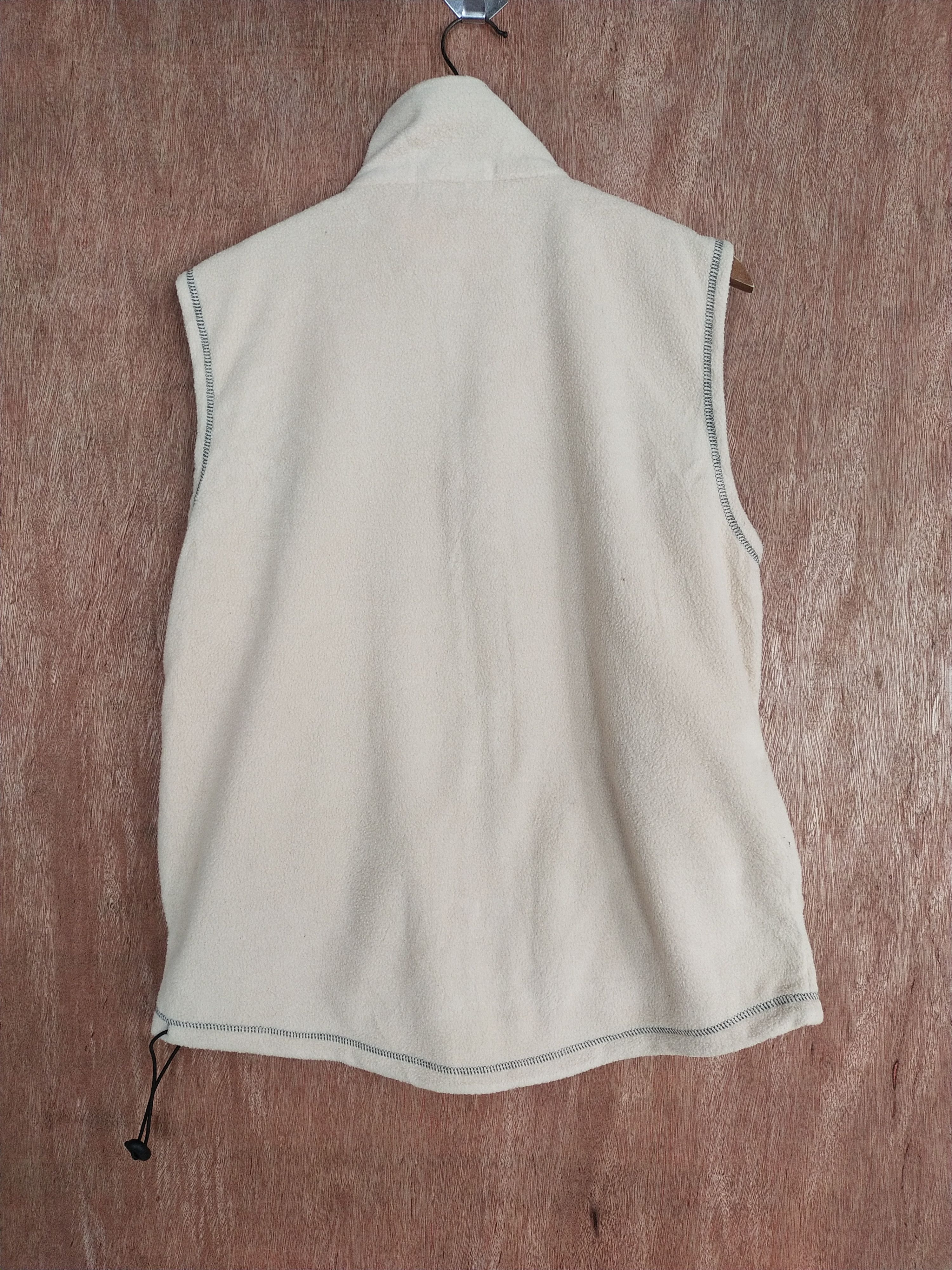 Japanese Brand × Kansai Yamamoto Kansai Yamamoto Body Max cream fleece vest #S071 Size US L / EU 52-54 / 3 - 10 Thumbnail