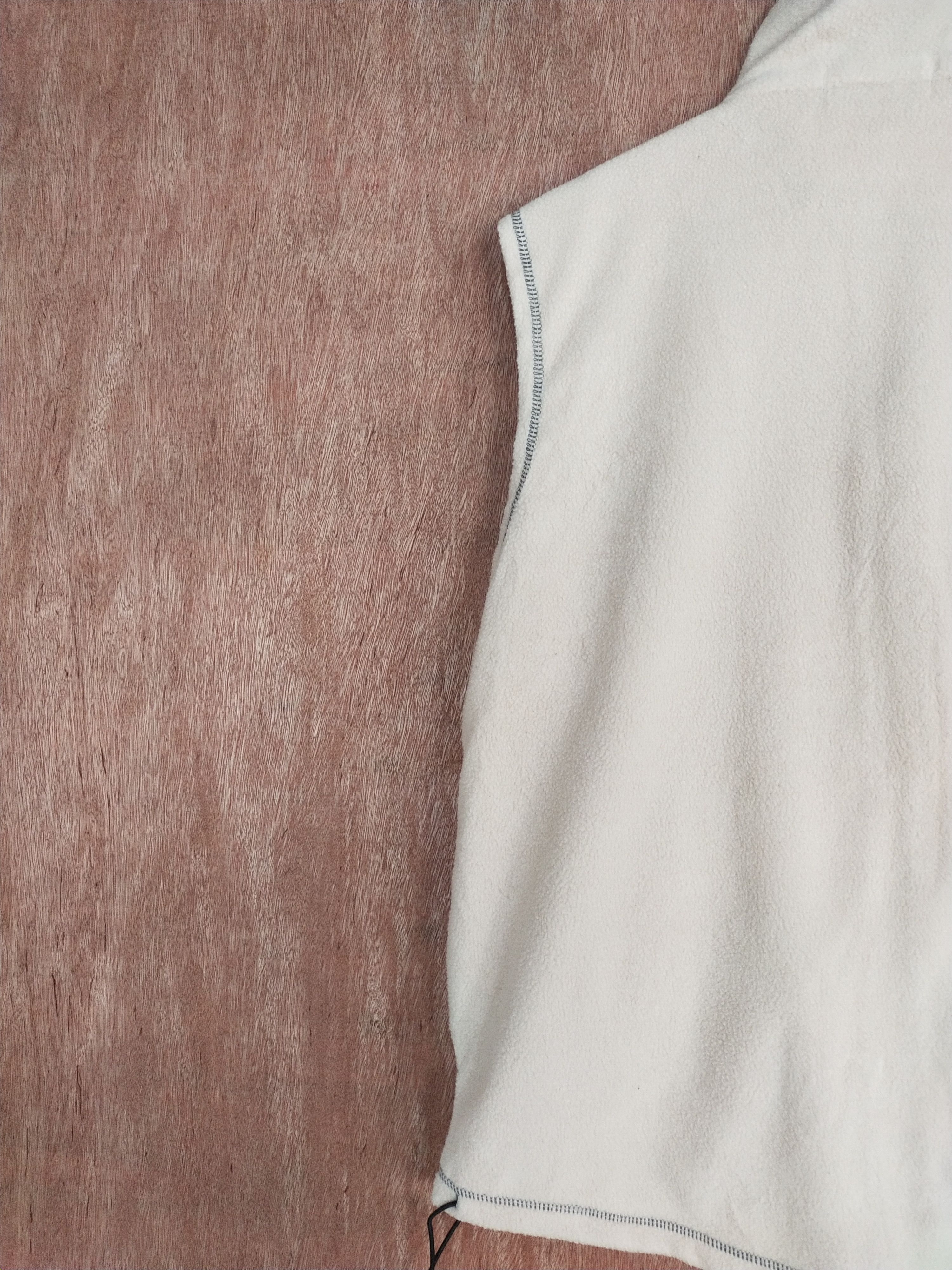 Japanese Brand × Kansai Yamamoto Kansai Yamamoto Body Max cream fleece vest #S071 Size US L / EU 52-54 / 3 - 11 Thumbnail
