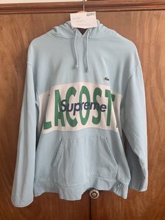 Supreme Lacoste Hoodie | Grailed