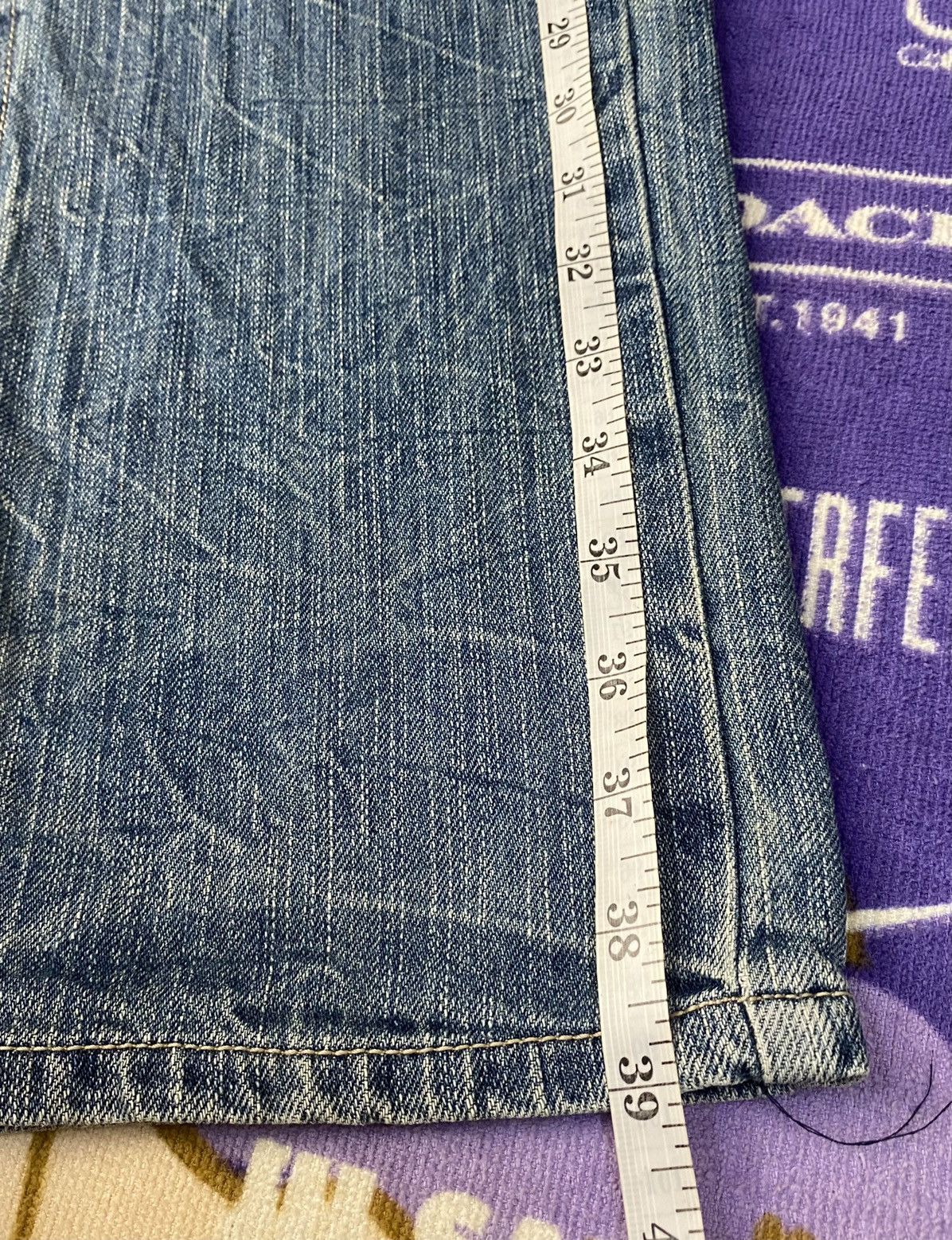 Japanese Brand Japanese Brand Skull Design Denim Pants x Rare Size US 32 / EU 48 - 17 Thumbnail