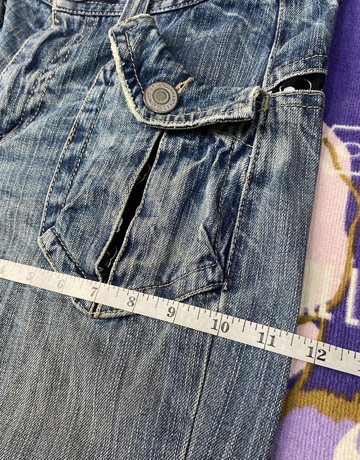 Japanese Brand Japanese Brand Skull Design Denim Pants x Rare Size US 32 / EU 48 - 16 Thumbnail