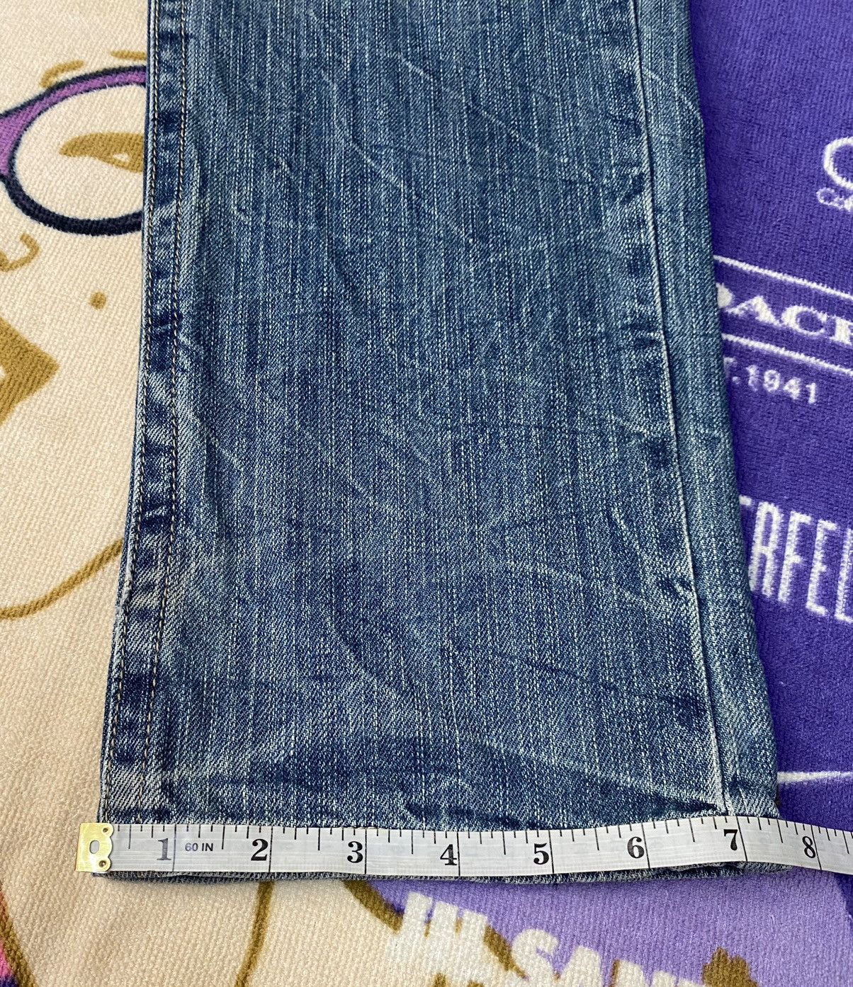 Japanese Brand Japanese Brand Skull Design Denim Pants x Rare Size US 32 / EU 48 - 19 Thumbnail