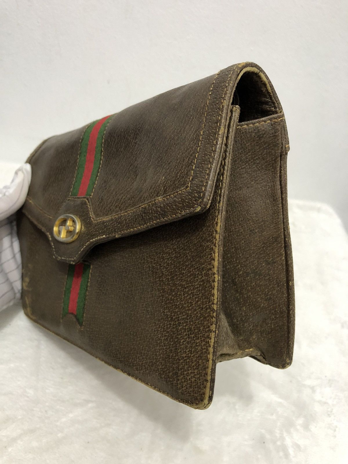 Gucci × Vintage Vintage Gucci Bag Size ONE SIZE - 11 Thumbnail