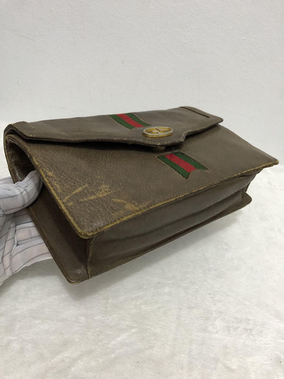 Gucci × Vintage Vintage Gucci Bag Size ONE SIZE - 13 Thumbnail