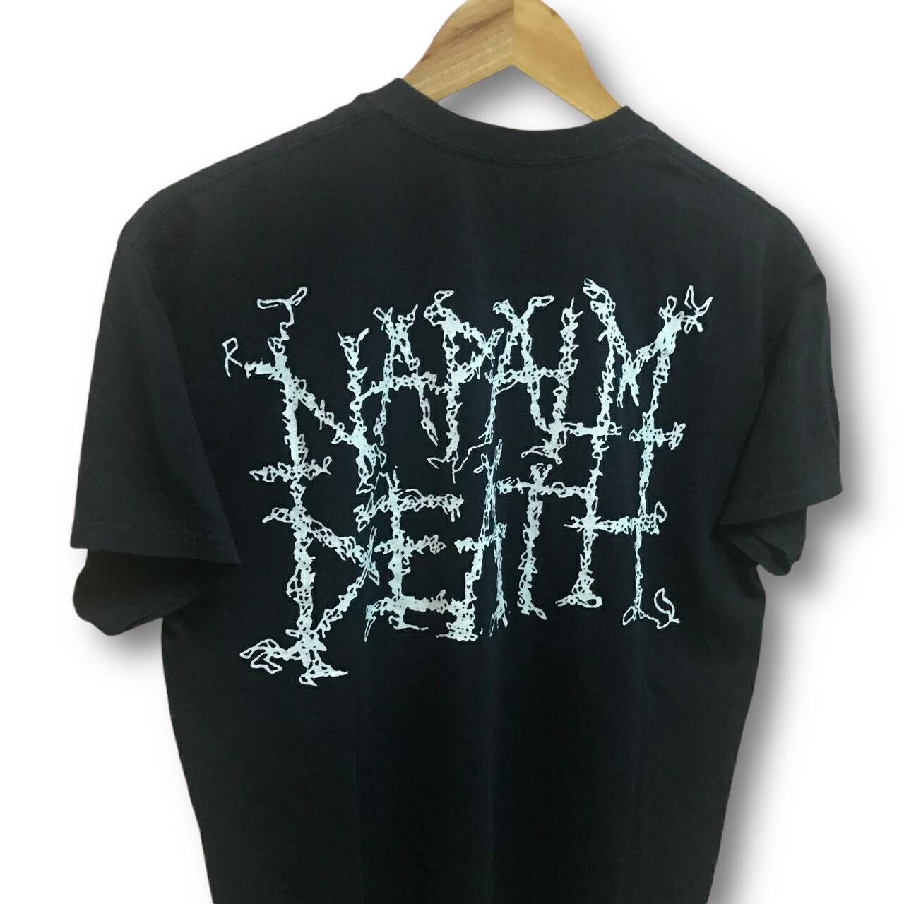 Band Tees × Vintage Vintage Napalm Death Harmony Corruption Grindcore T Shirt Size US M / EU 48-50 / 2 - 4 Thumbnail