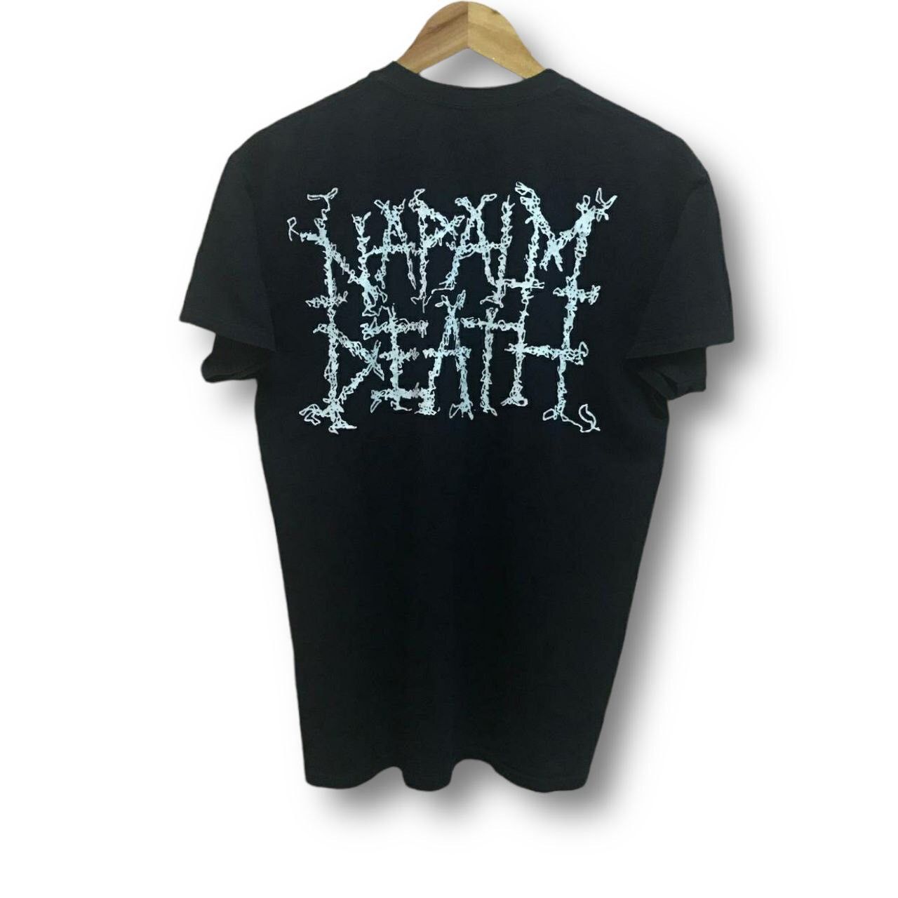 Band Tees × Vintage Vintage Napalm Death Harmony Corruption Grindcore T Shirt Size US M / EU 48-50 / 2 - 2 Thumbnail