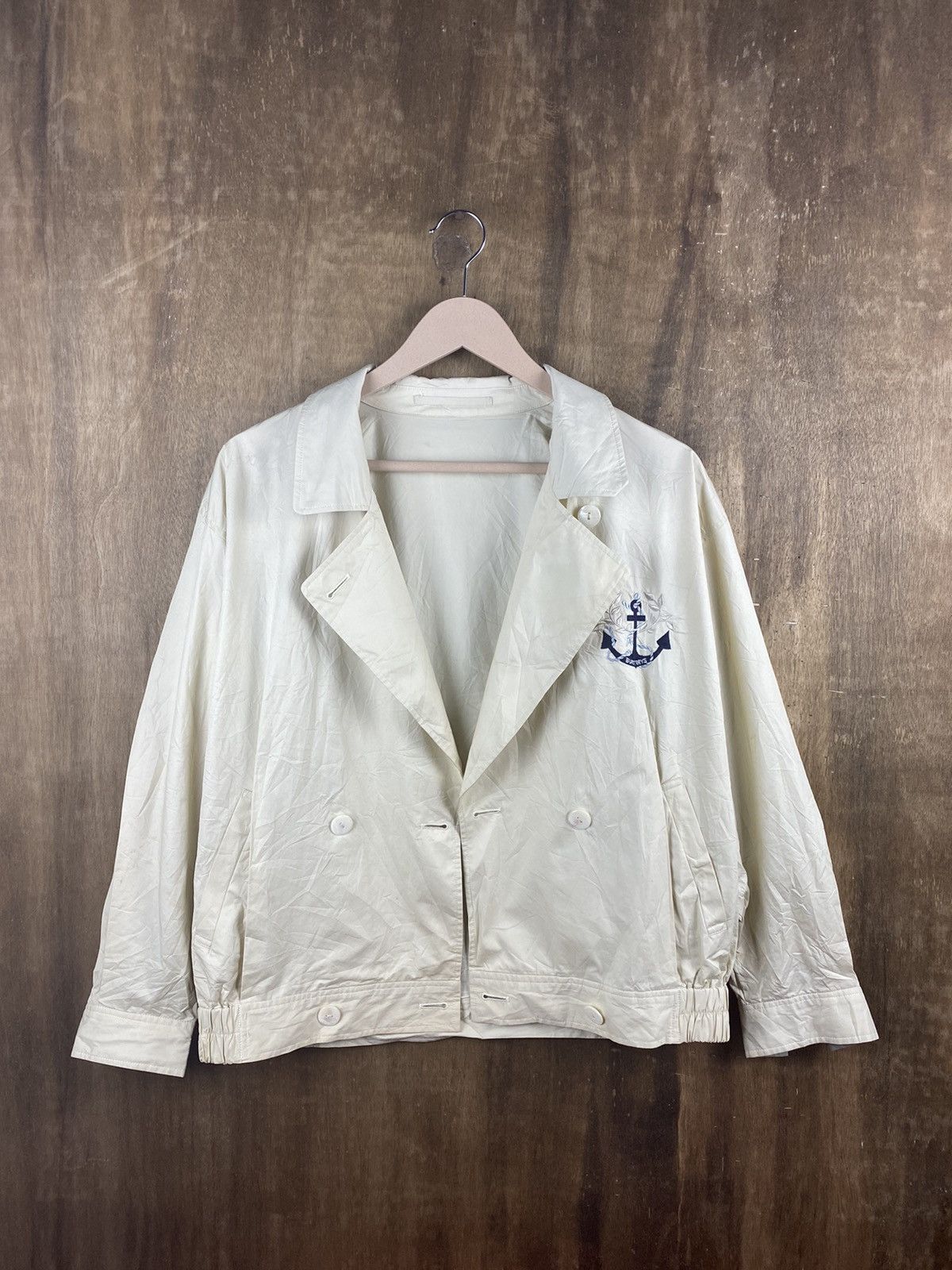 Burberry Burberry's vintage cardigan Jacket #Z036 Size L / US 10 / IT 46 - 1 Thumbnail