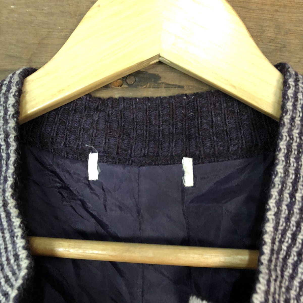Japanese Brand × Vintage Japan Art Purple Patterned Cardigans #H131 Size US M / EU 48-50 / 2 - 7 Thumbnail
