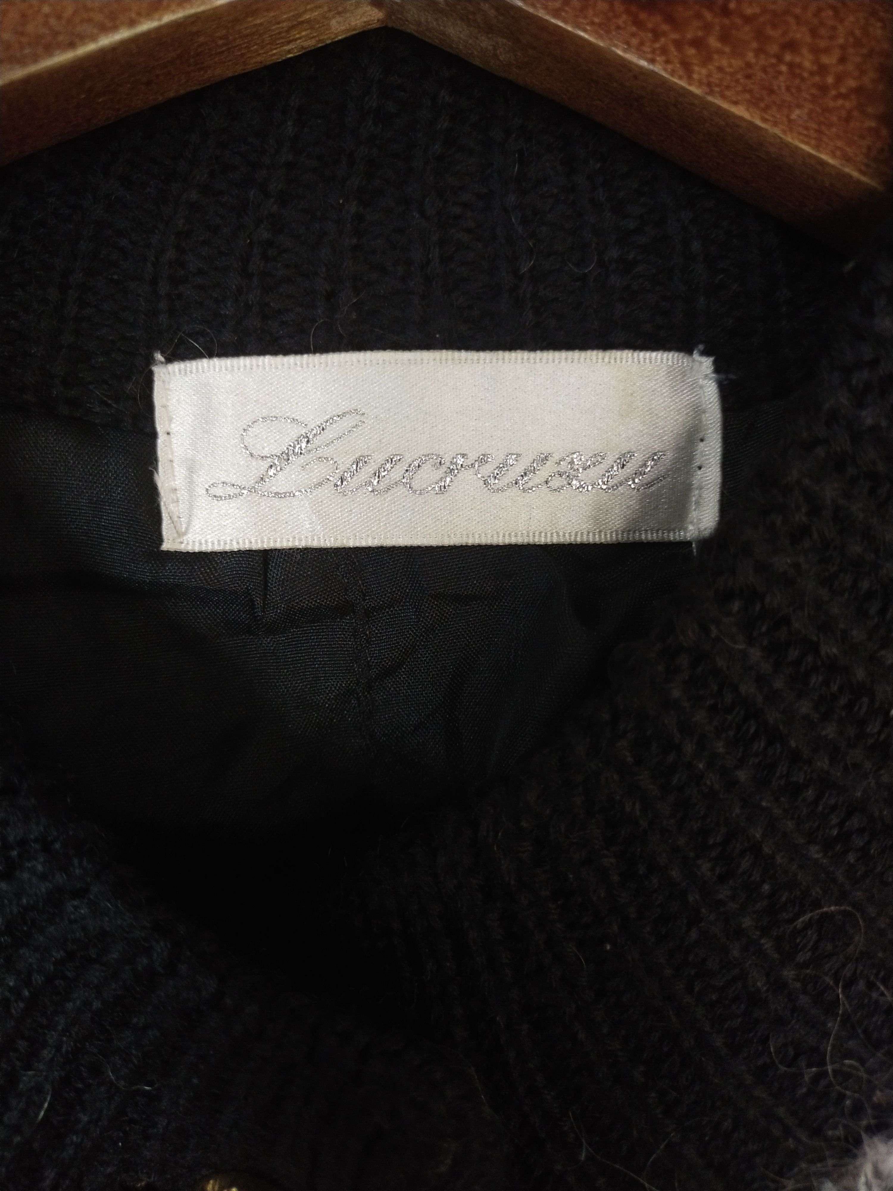 Vintage Lucruzu japan brown cardigan mohair knitwear #H184 Size US L / EU 52-54 / 3 - 6 Thumbnail