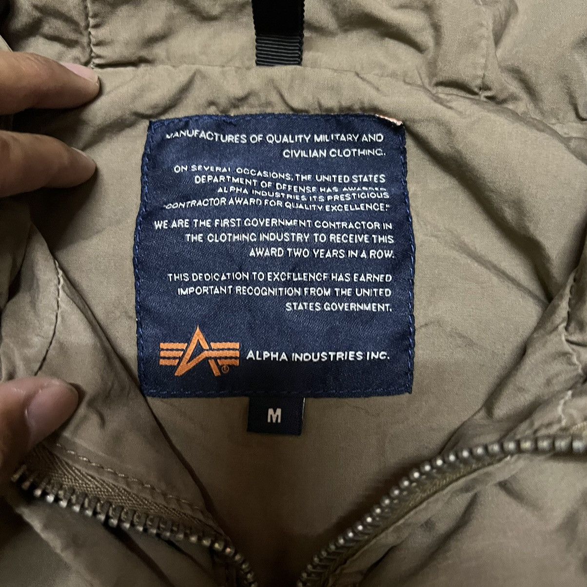 Alpha Industries Vintage Alpha Industries Parka Jacket Size US M / EU 48-50 / 2 - 6 Thumbnail