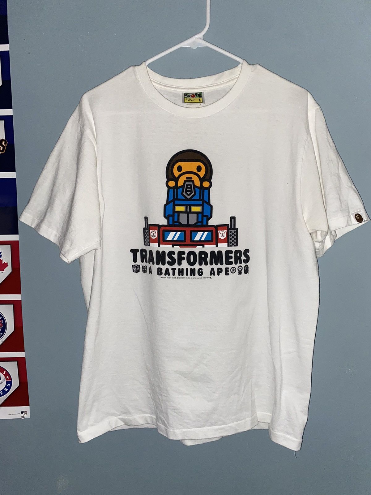 Bape Transformers Tee | Grailed