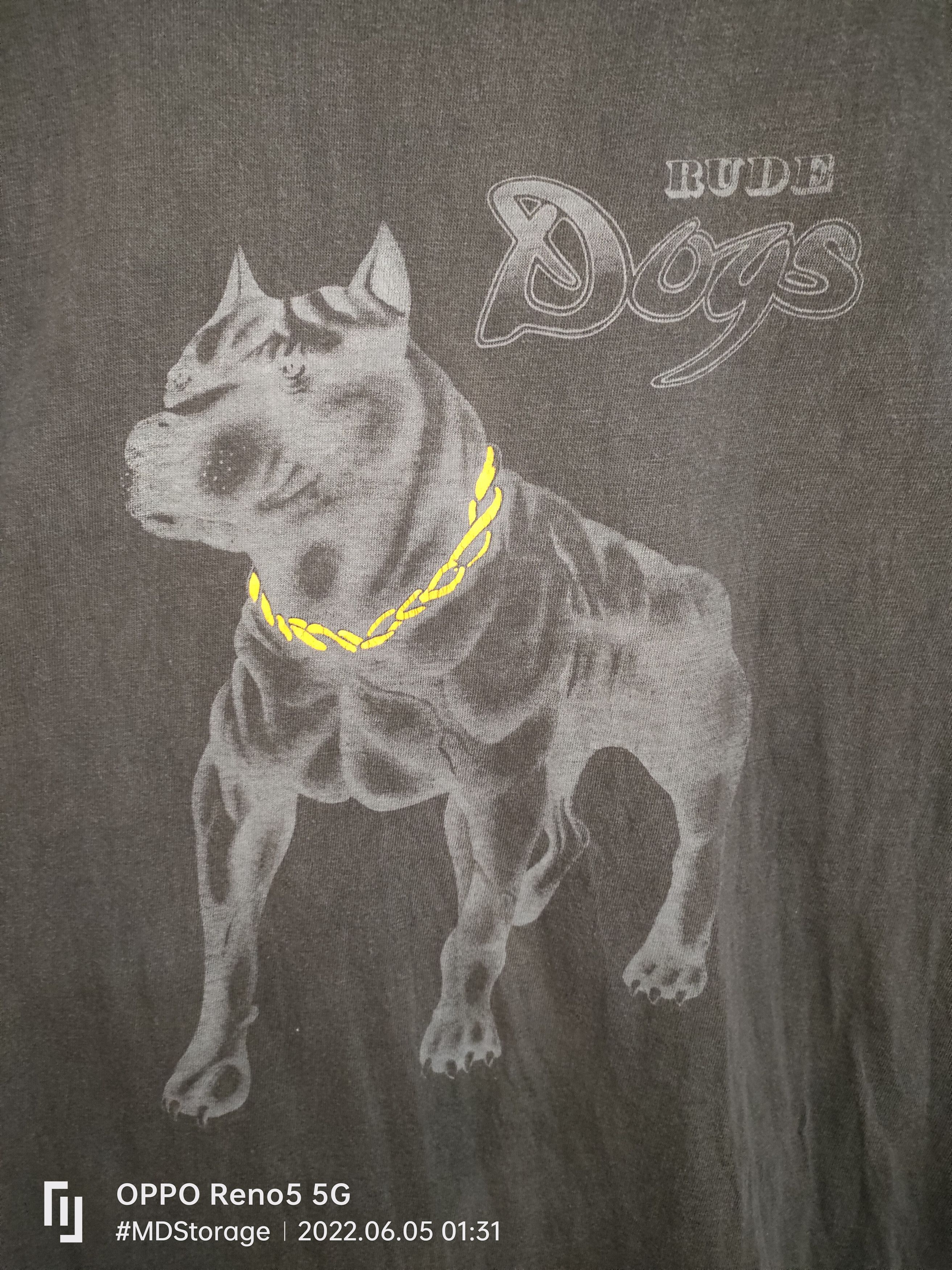 Homies × Vintage Vintage 80s Rude Dogs Distressed Size US L / EU 52-54 / 3 - 3 Thumbnail