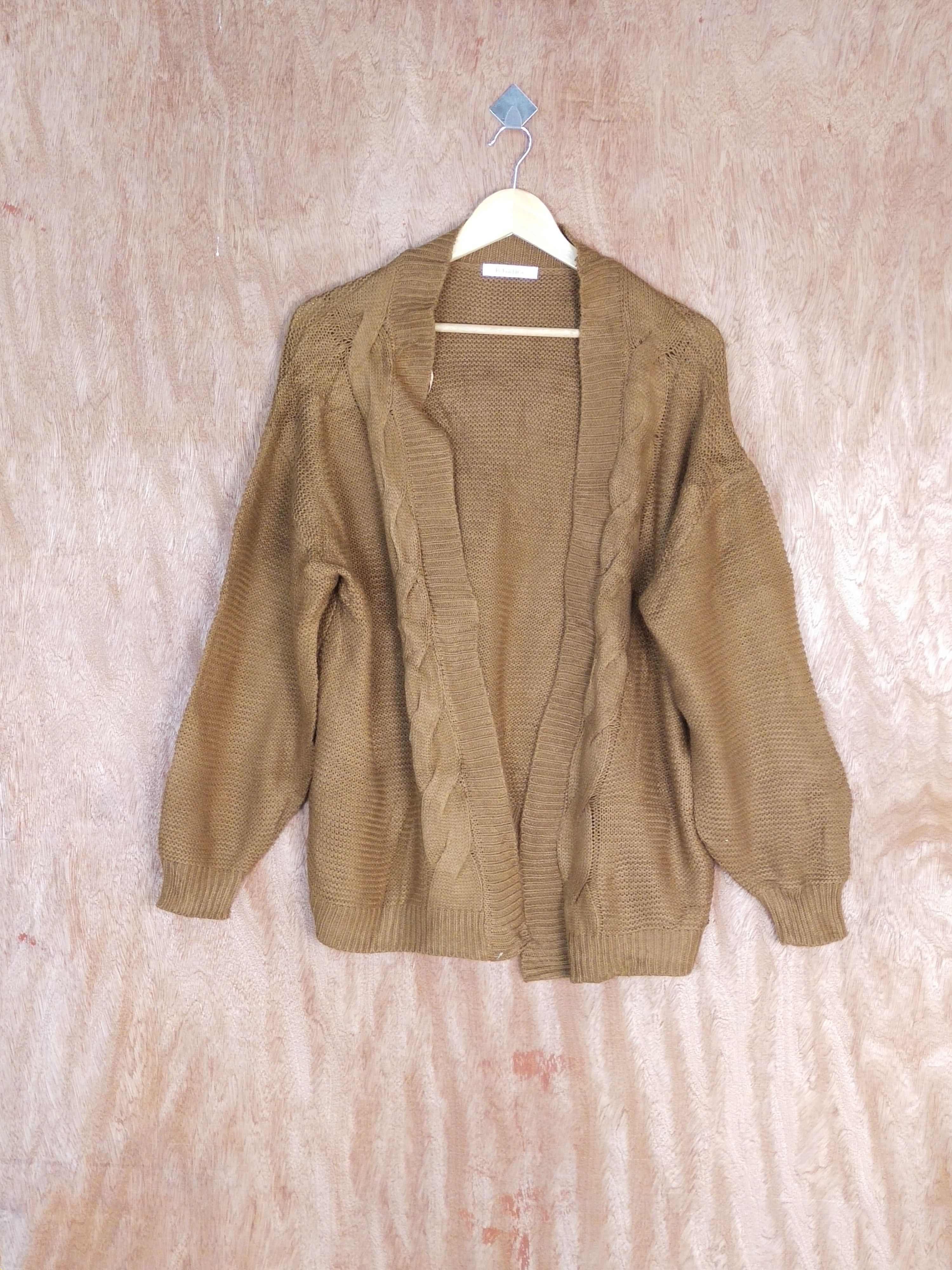 Aran Isles Knitwear Khalita brown aran isle knitwear japan cardigan #H190 Size US M / EU 48-50 / 2 - 1 Thumbnail